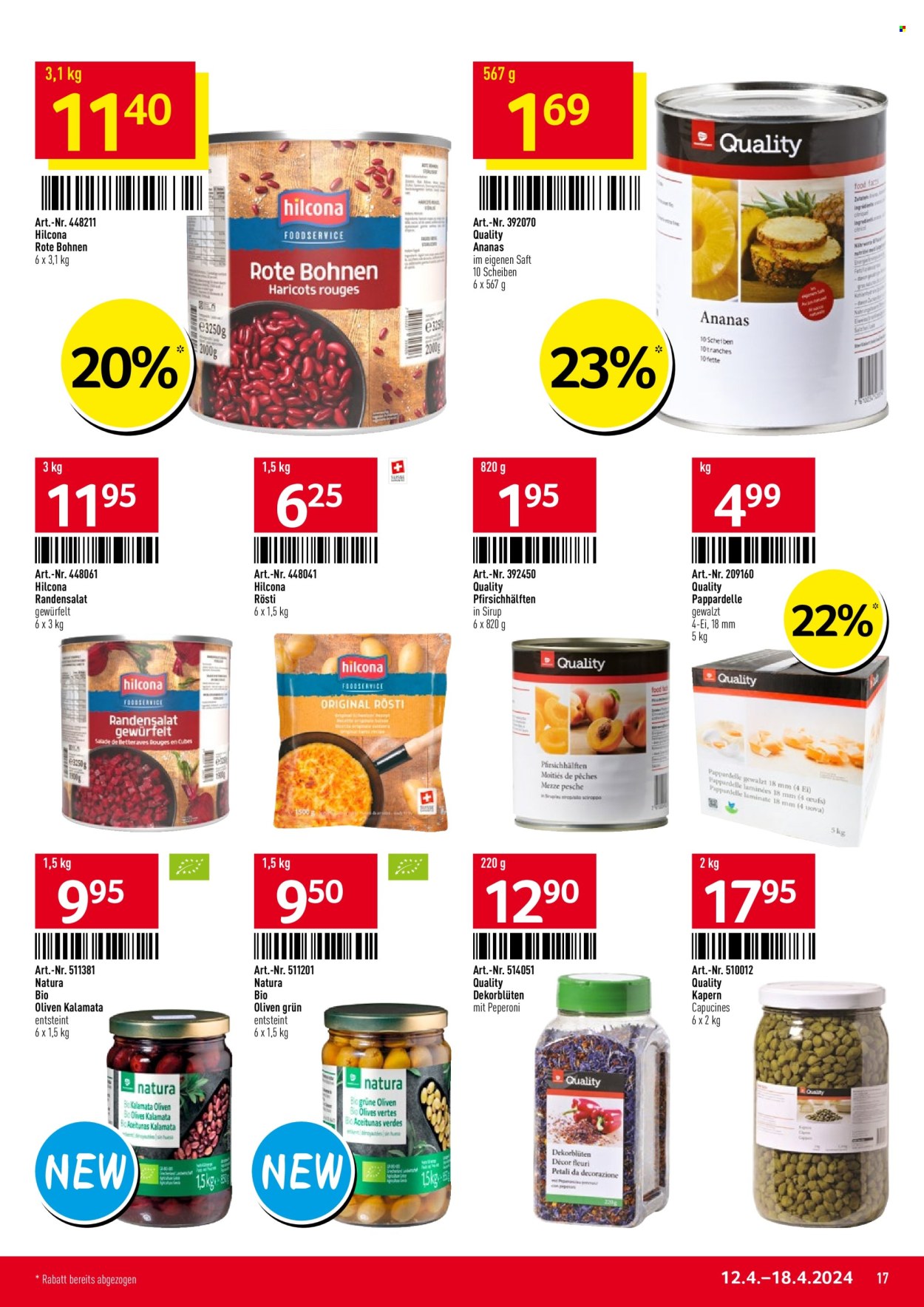 Catalogue TransGourmet - 12.4.2024 - 18.4.2024. Page 17.
