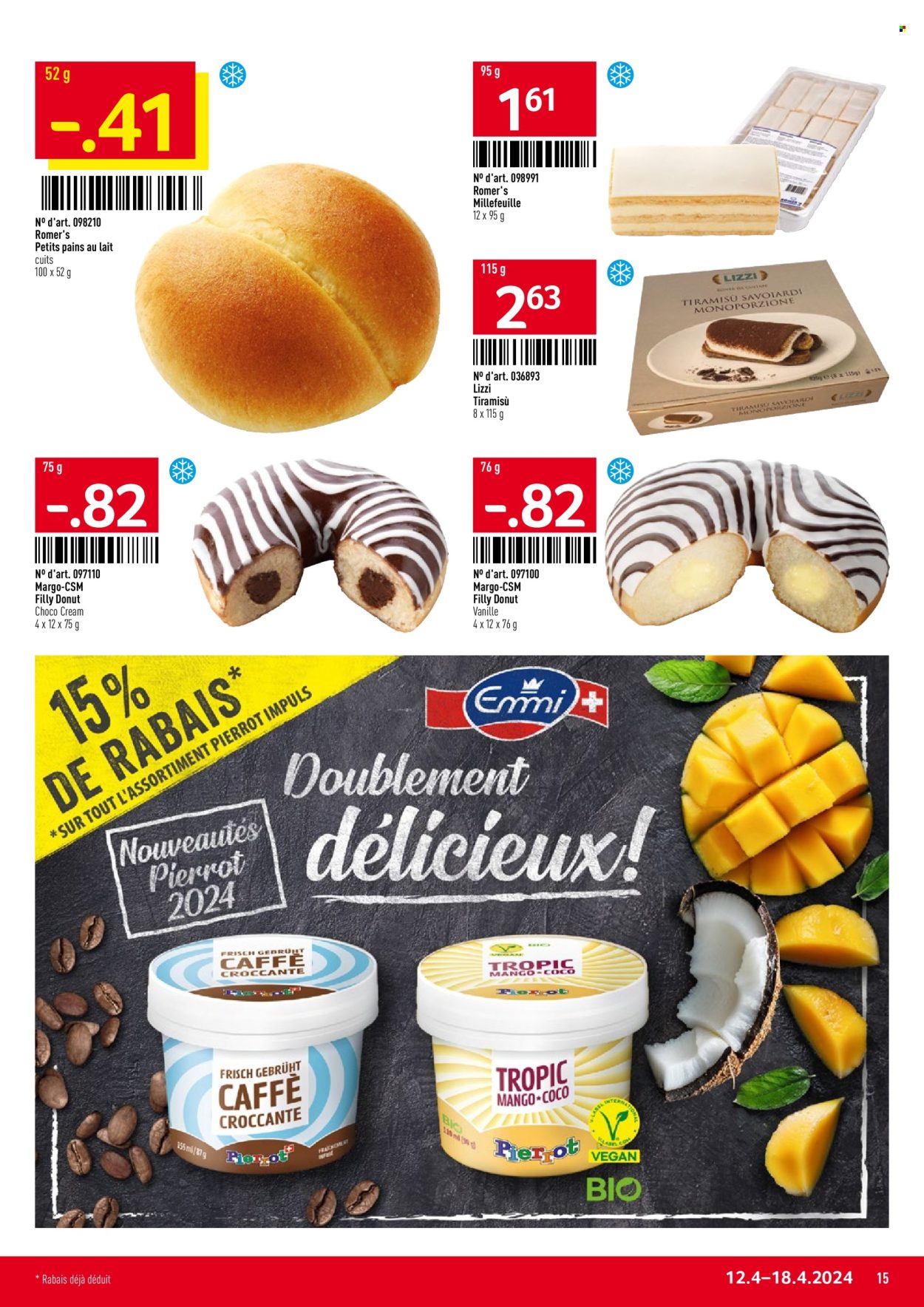 Catalogue TransGourmet - 12.4.2024 - 18.4.2024. Page 15.