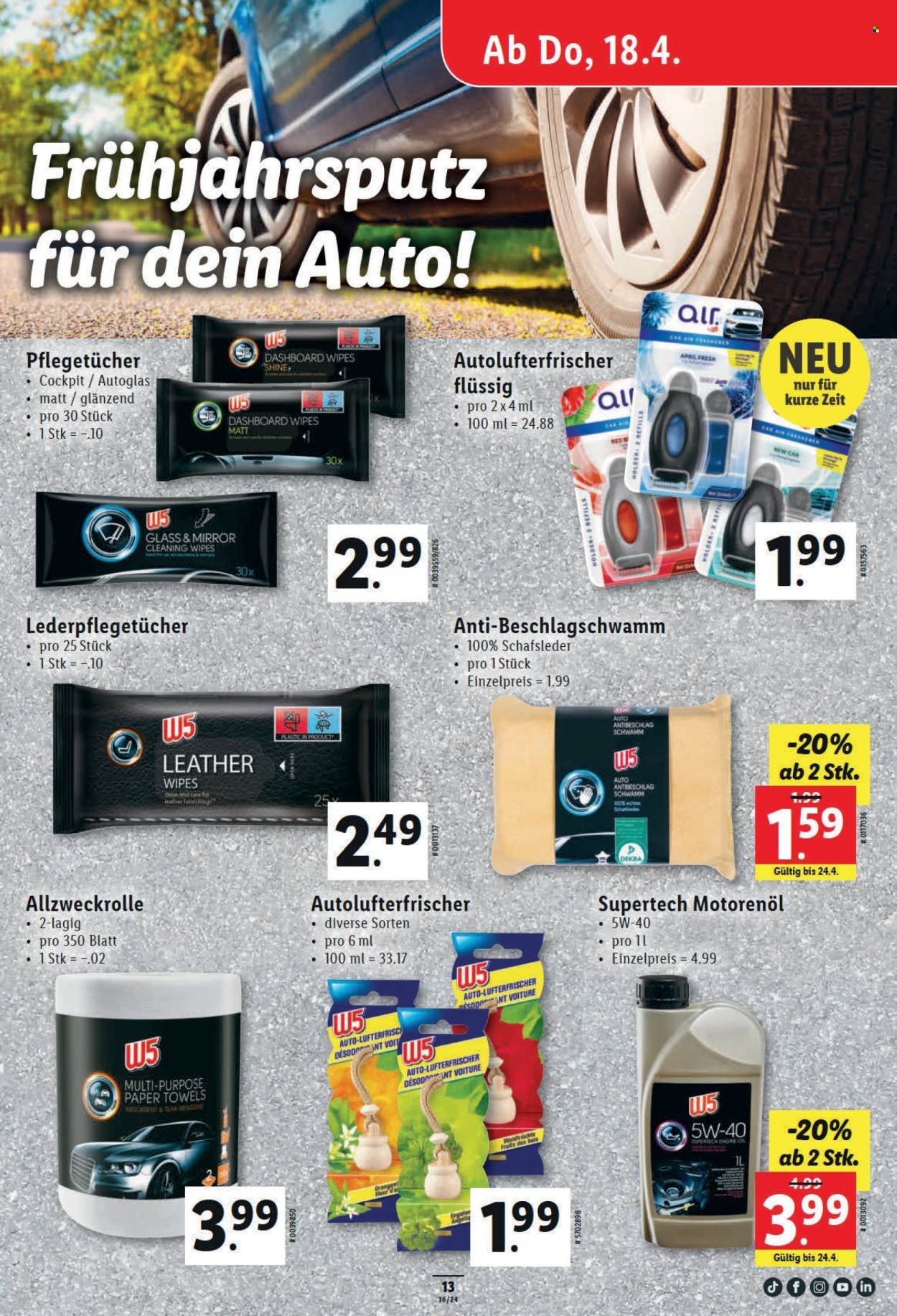 Catalogue Lidl - 18.4.2024 - 24.4.2024. Page 13.
