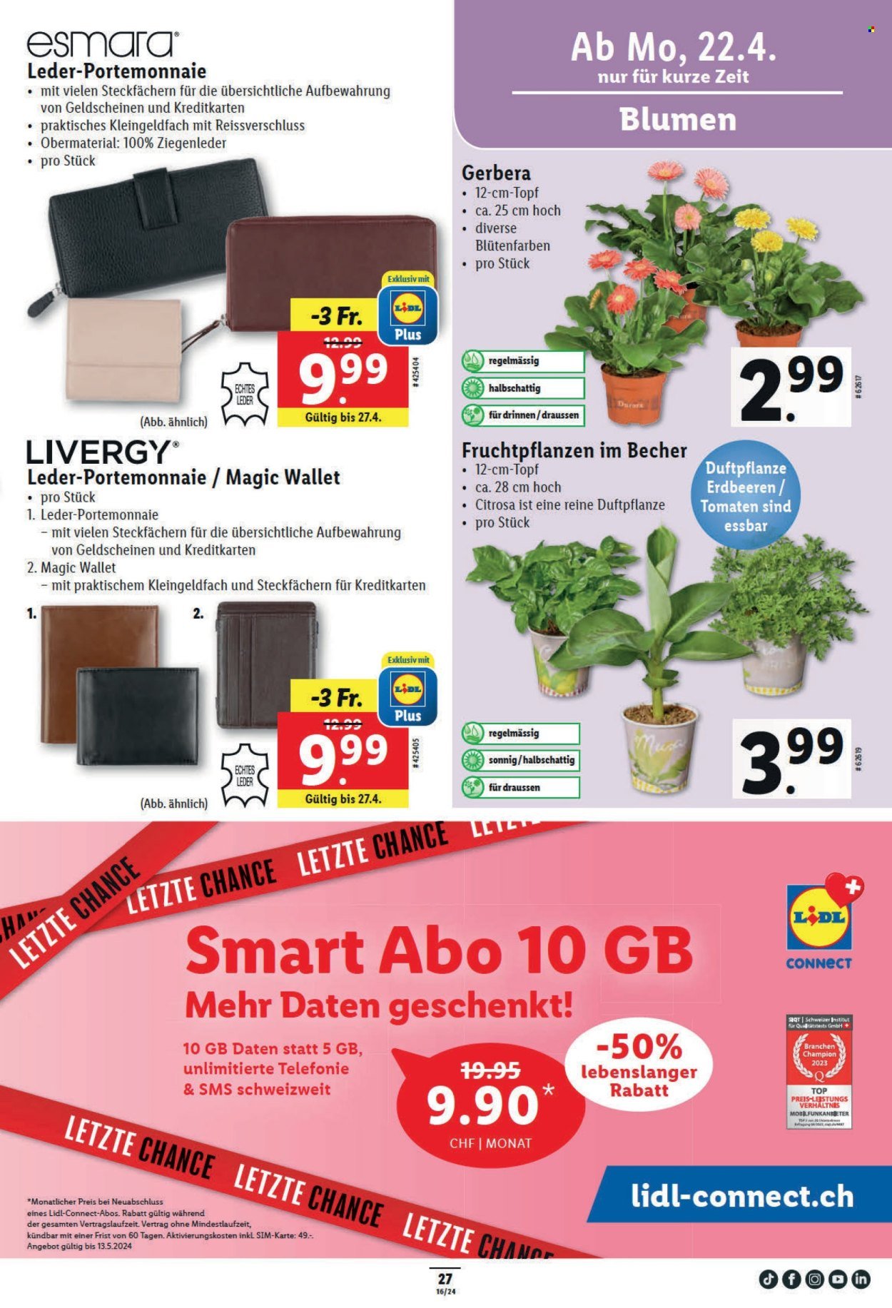 Catalogue Lidl - 18.4.2024 - 24.4.2024. Page 29.
