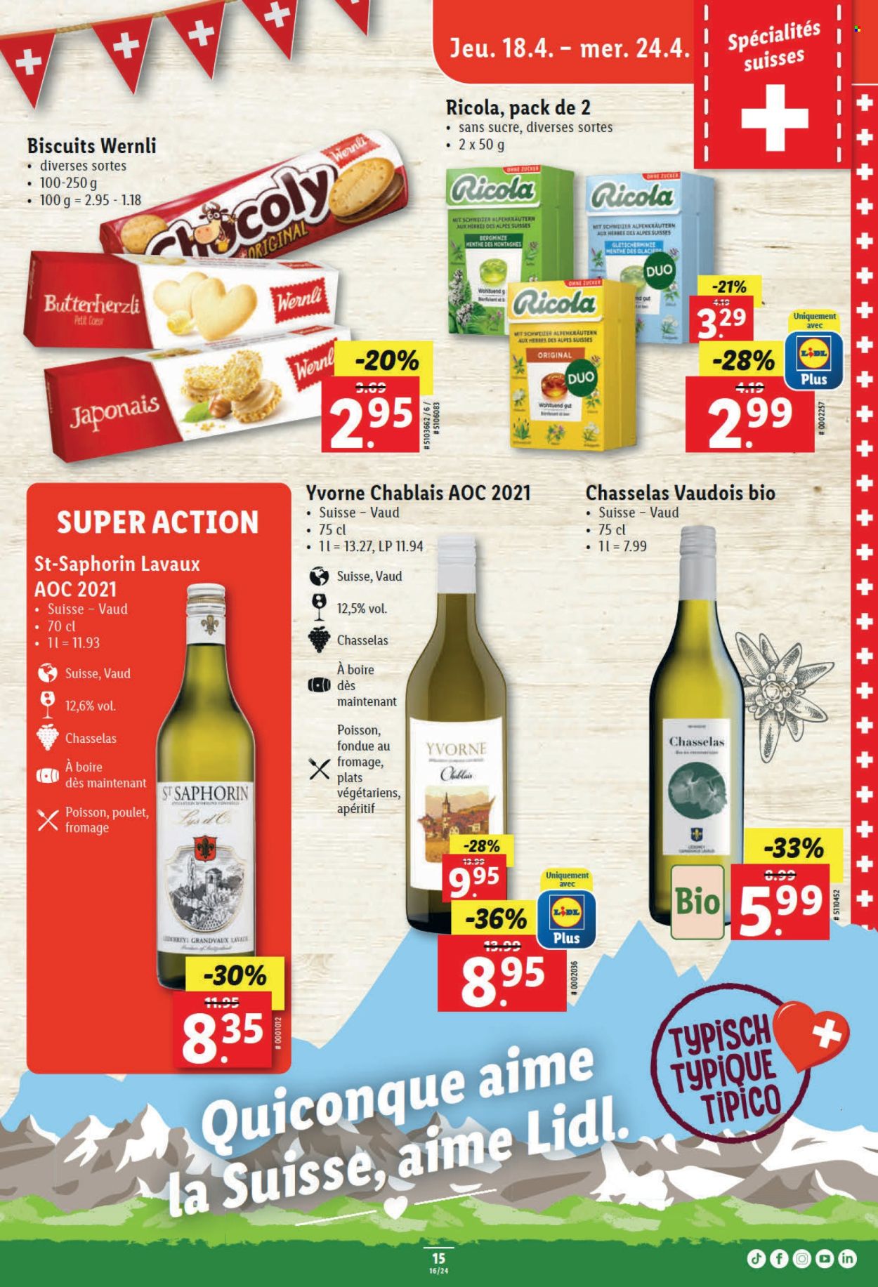 Catalogue Lidl - 18.4.2024 - 24.4.2024. Page 15.