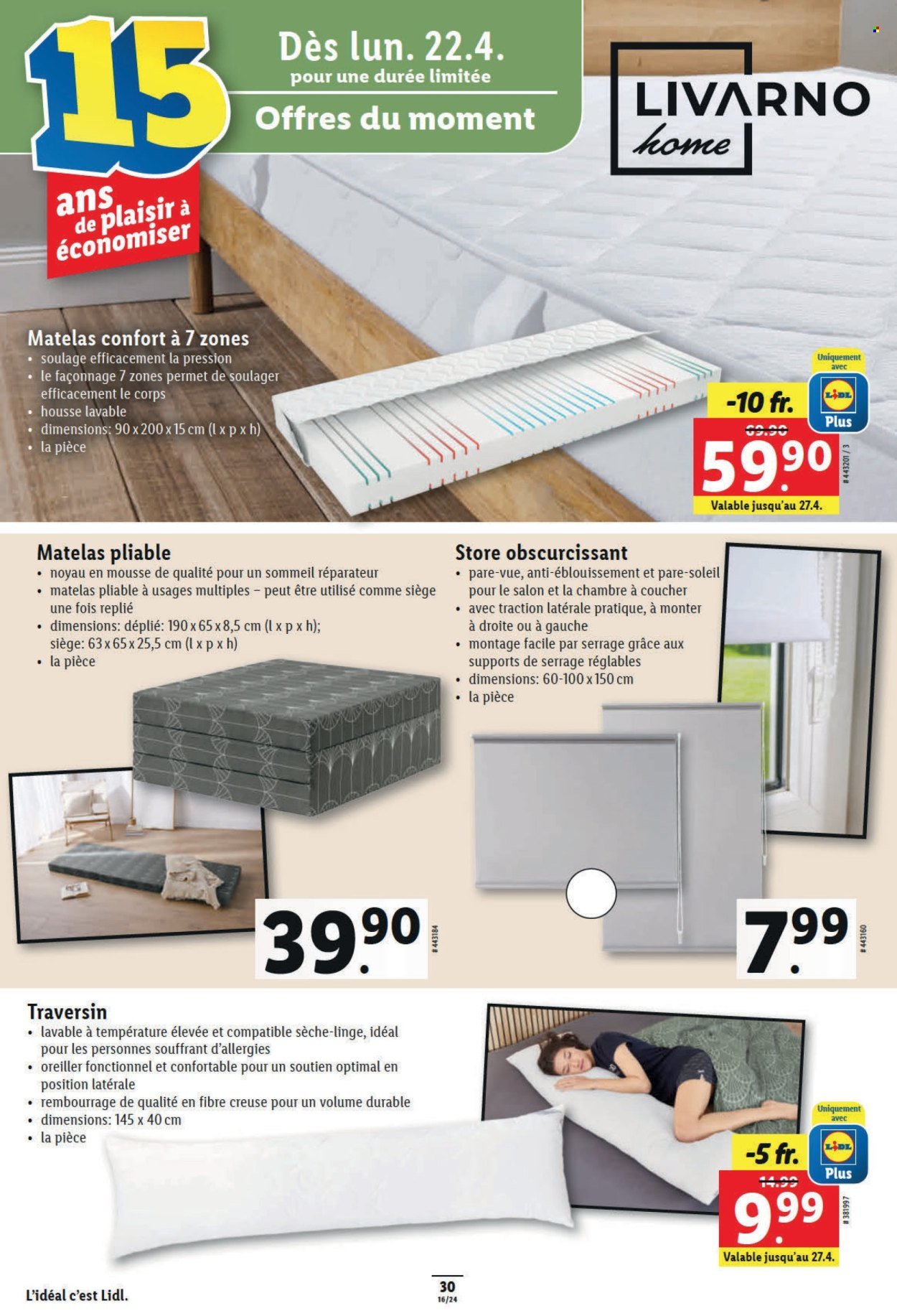 Catalogue Lidl - 18.4.2024 - 24.4.2024. Page 32.