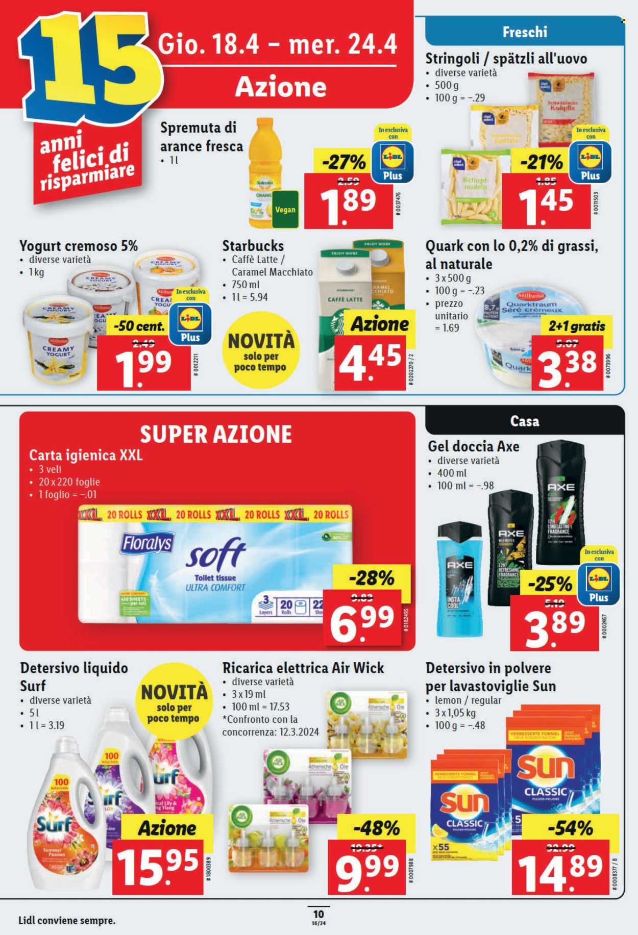Catalogue Lidl - 18.4.2024 - 24.4.2024. Page 10.