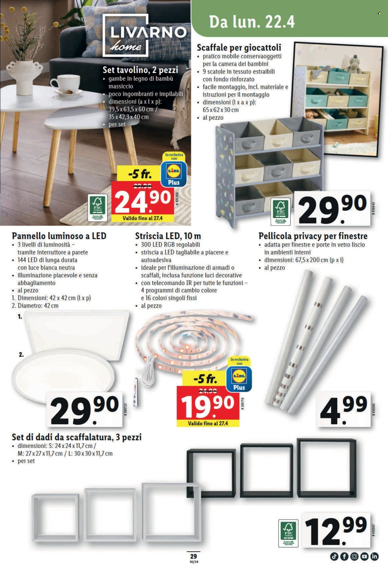 Catalogue Lidl - 18.4.2024 - 24.4.2024. Page 31.