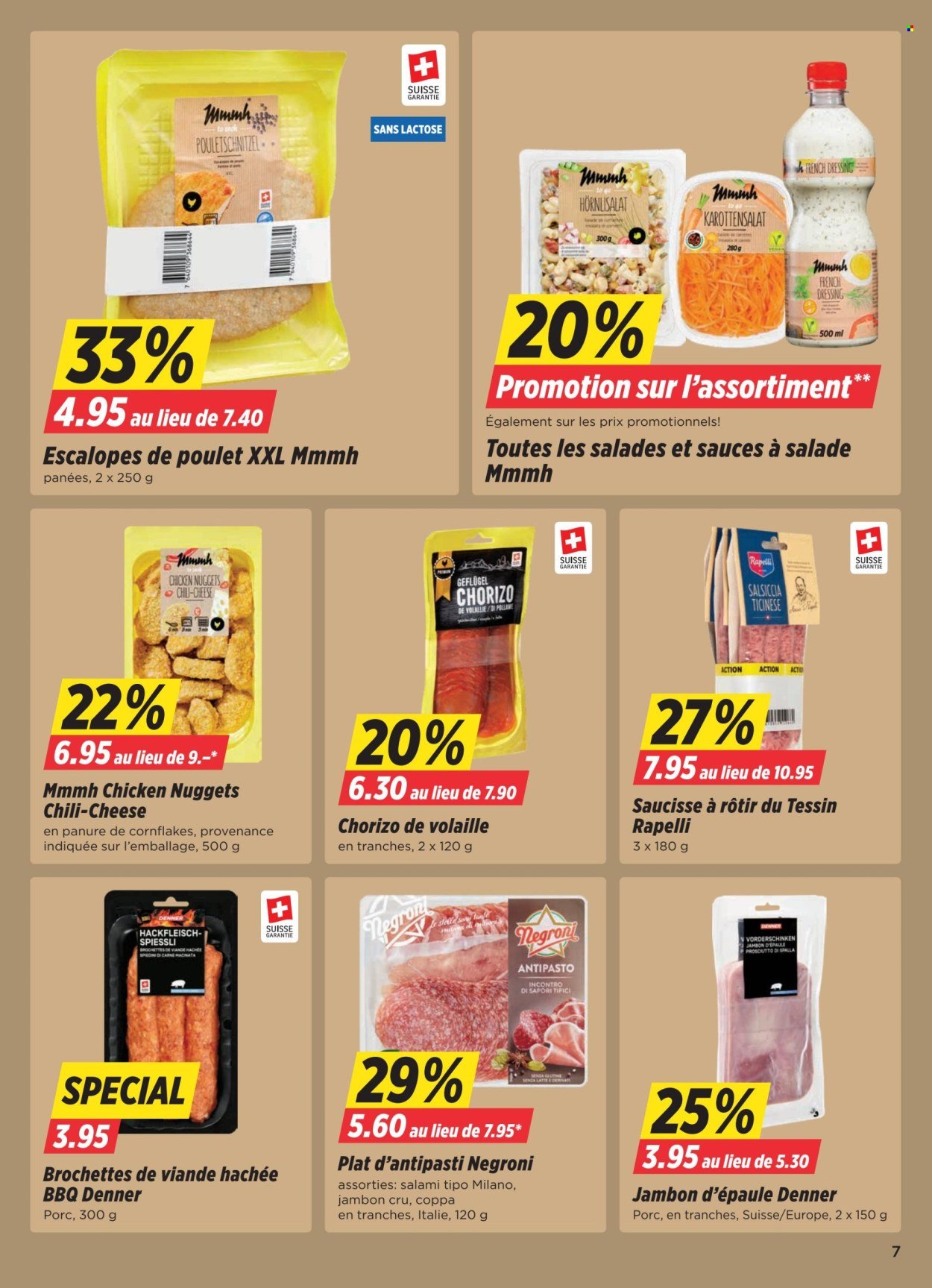 Catalogue Denner - 16.4.2024 - 22.4.2024. Page 7.