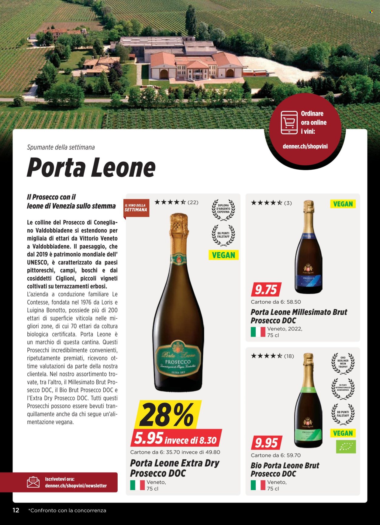 Catalogue Denner - 16.4.2024 - 22.4.2024. Page 12.