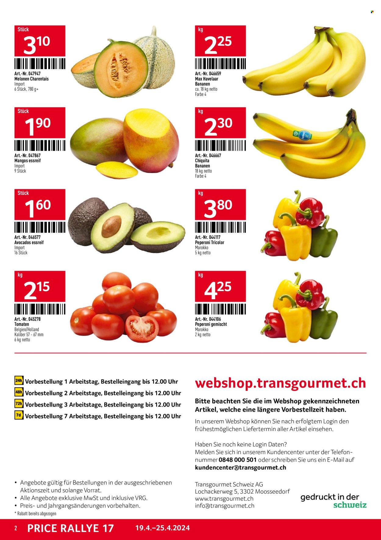 Catalogue TransGourmet - 19.4.2024 - 25.4.2024. Page 2.