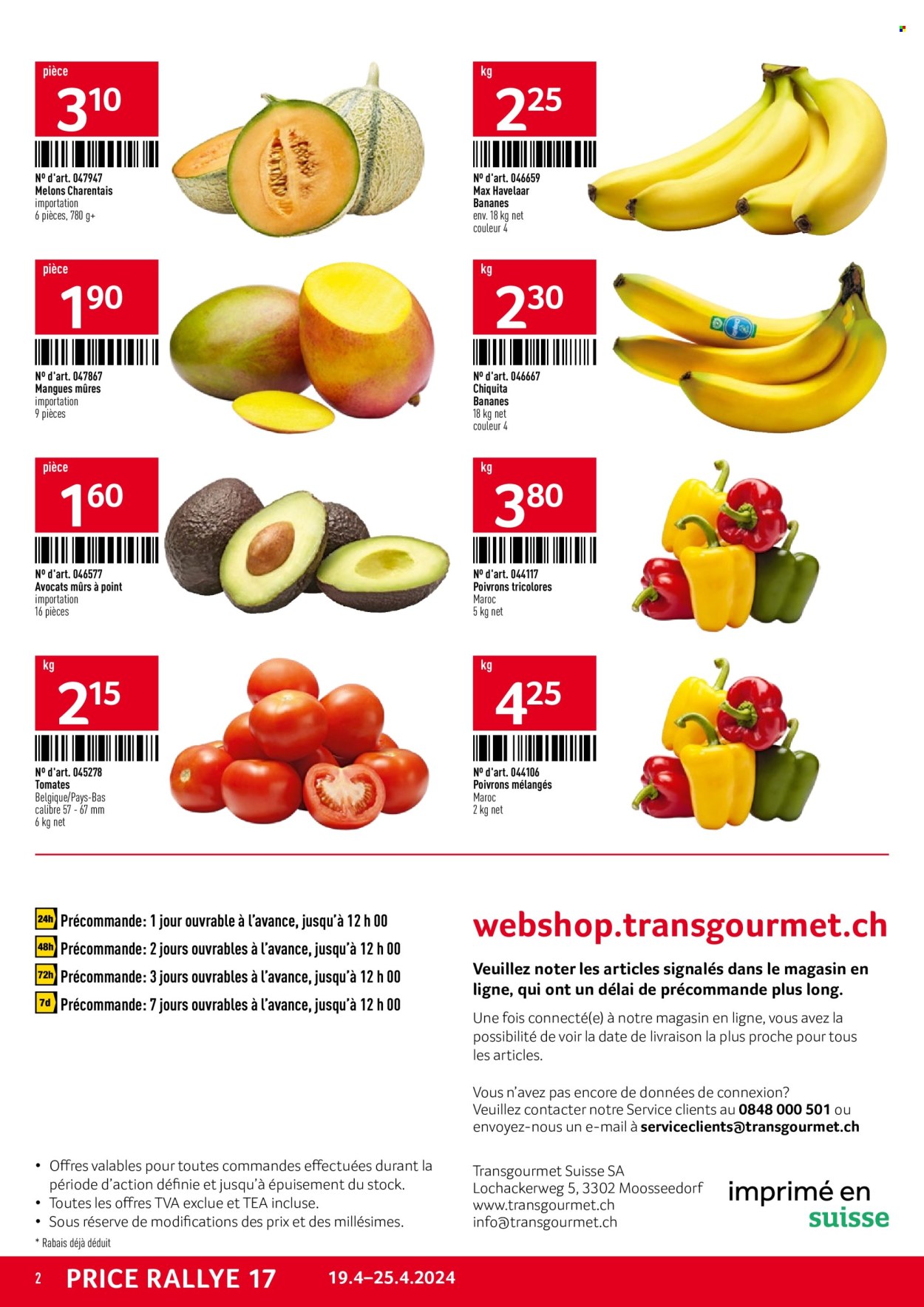 Catalogue TransGourmet - 19.4.2024 - 25.4.2024. Page 2.