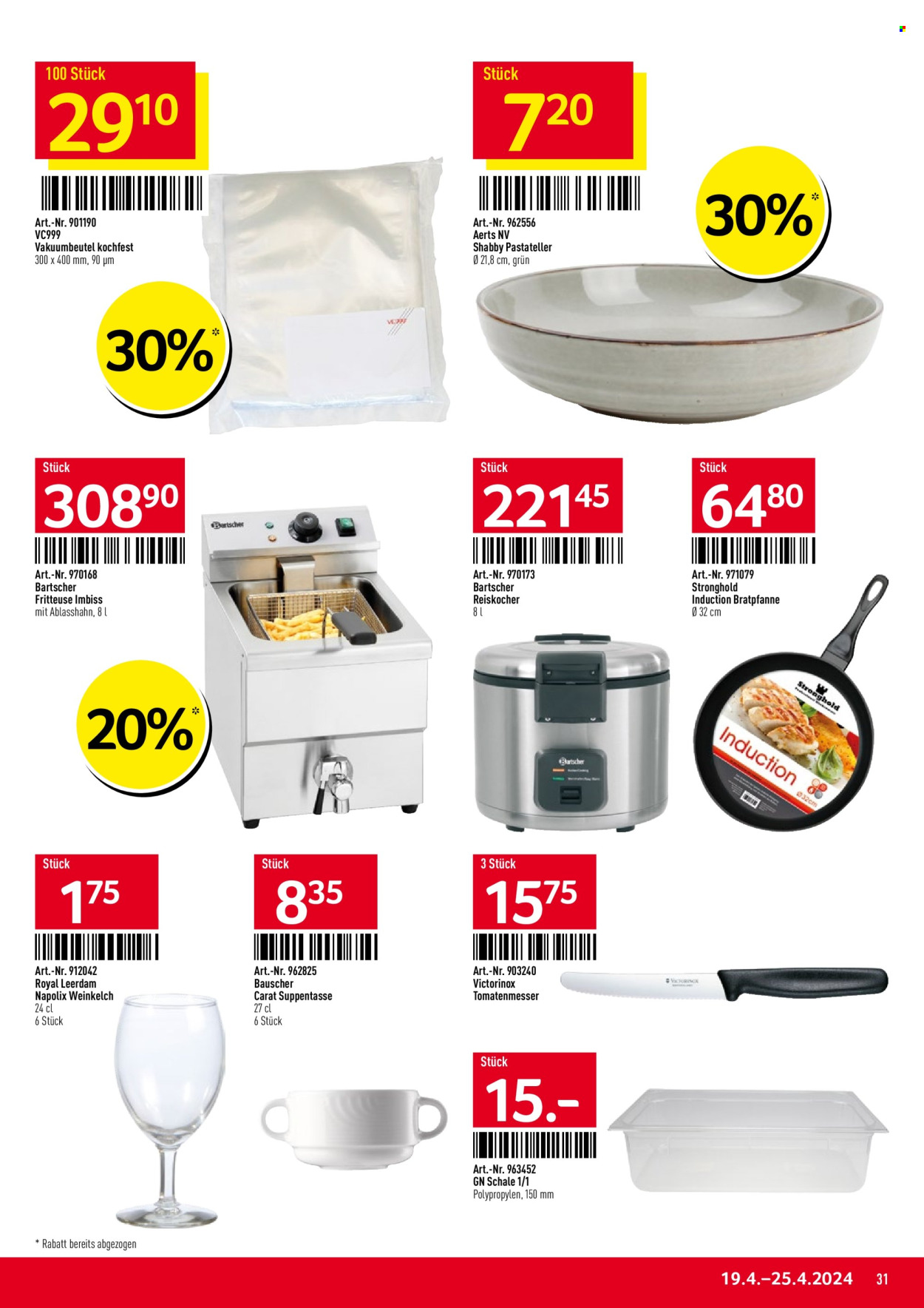 Catalogue TransGourmet - 19.4.2024 - 25.4.2024. Page 31.