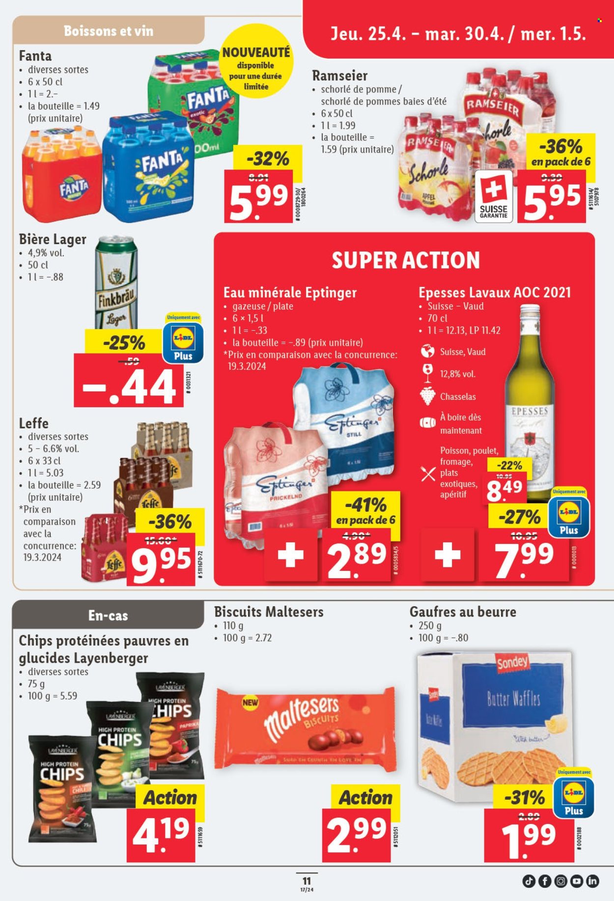 Catalogue Lidl - 25.4.2024 - 1.5.2024. Page 11.