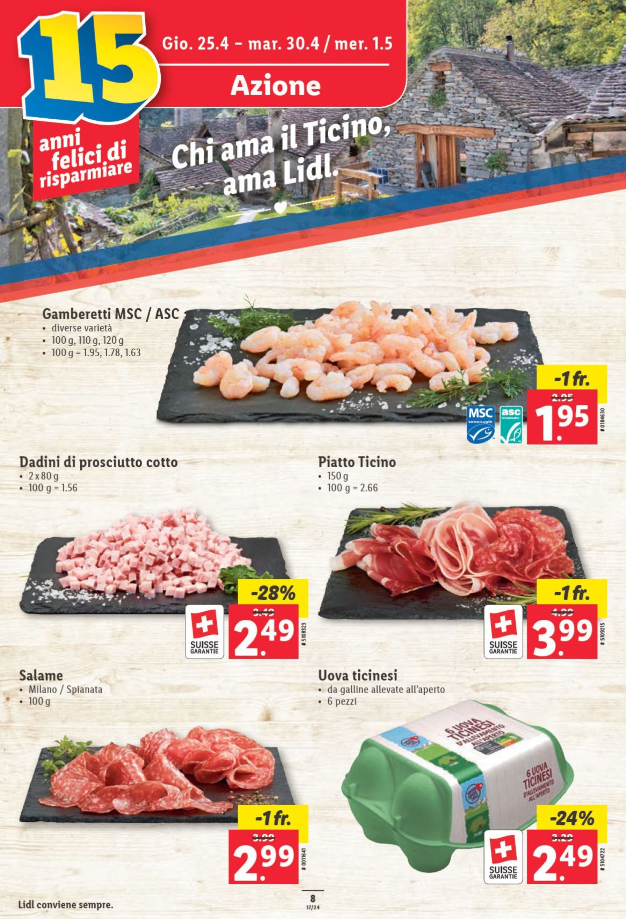 Catalogue Lidl - 25.4.2024 - 1.5.2024. Page 8.