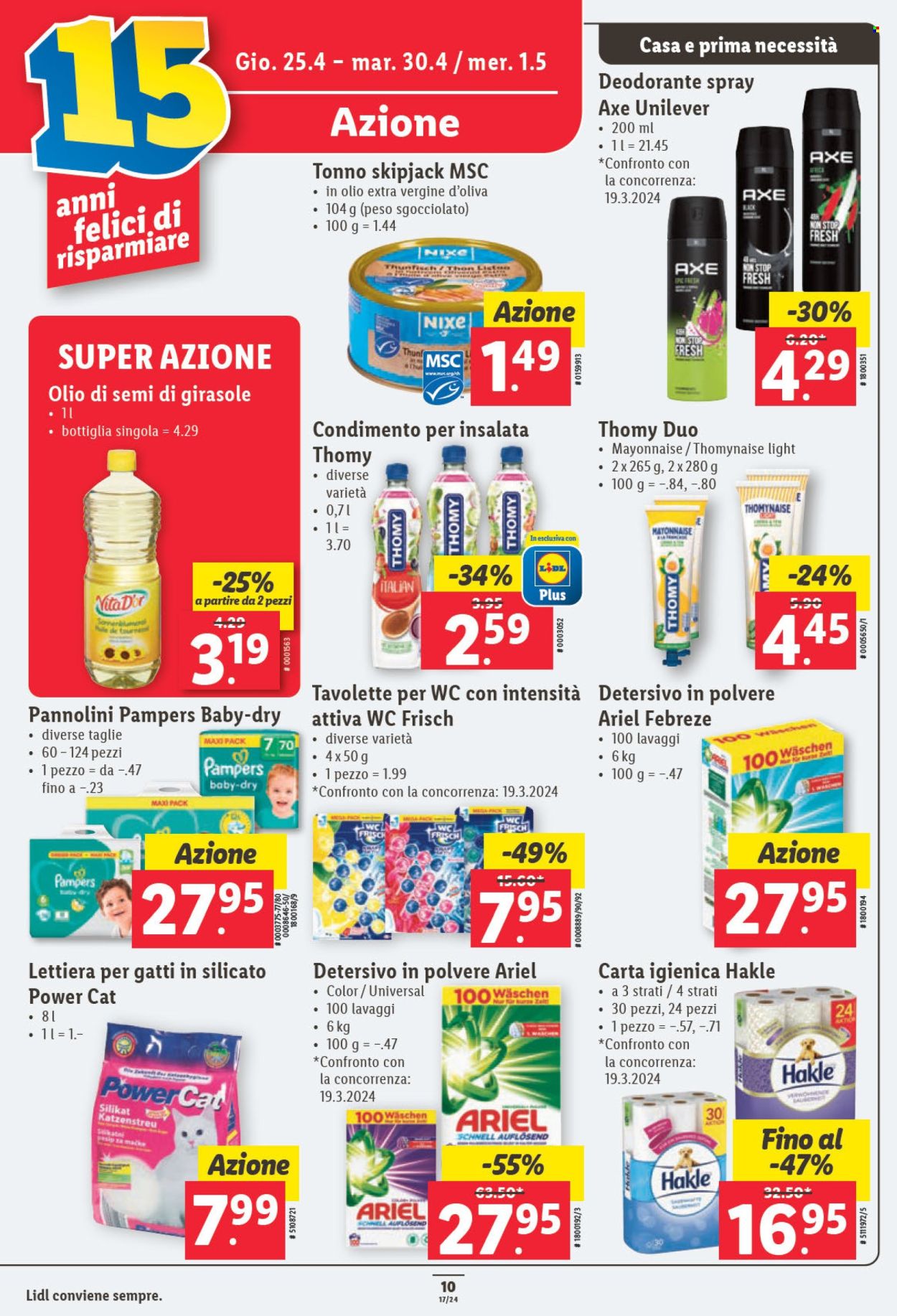 Catalogue Lidl - 25.4.2024 - 1.5.2024. Page 10.