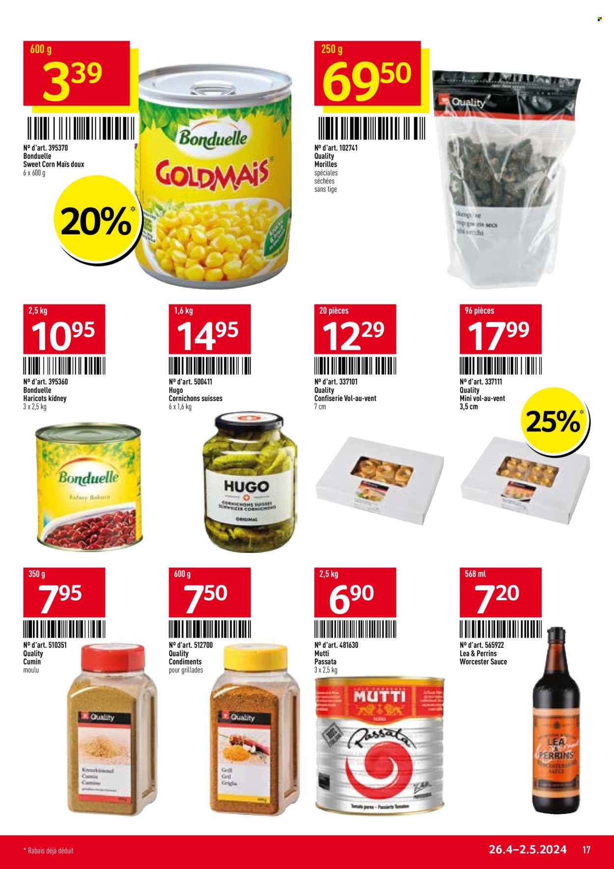 Catalogue TransGourmet - 26.4.2024 - 2.5.2024. Page 17.