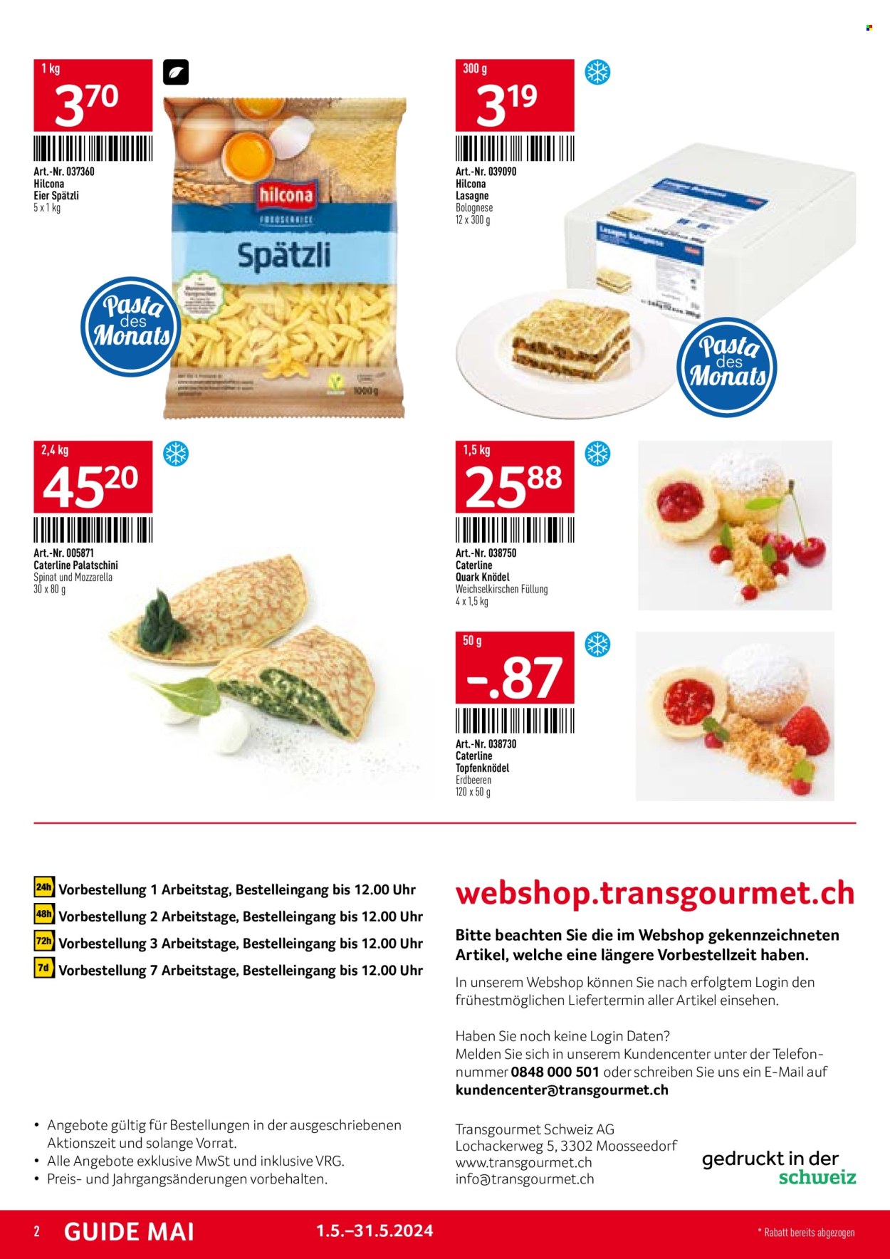 Catalogue TransGourmet - 1.5.2024 - 31.5.2024. Page 2.