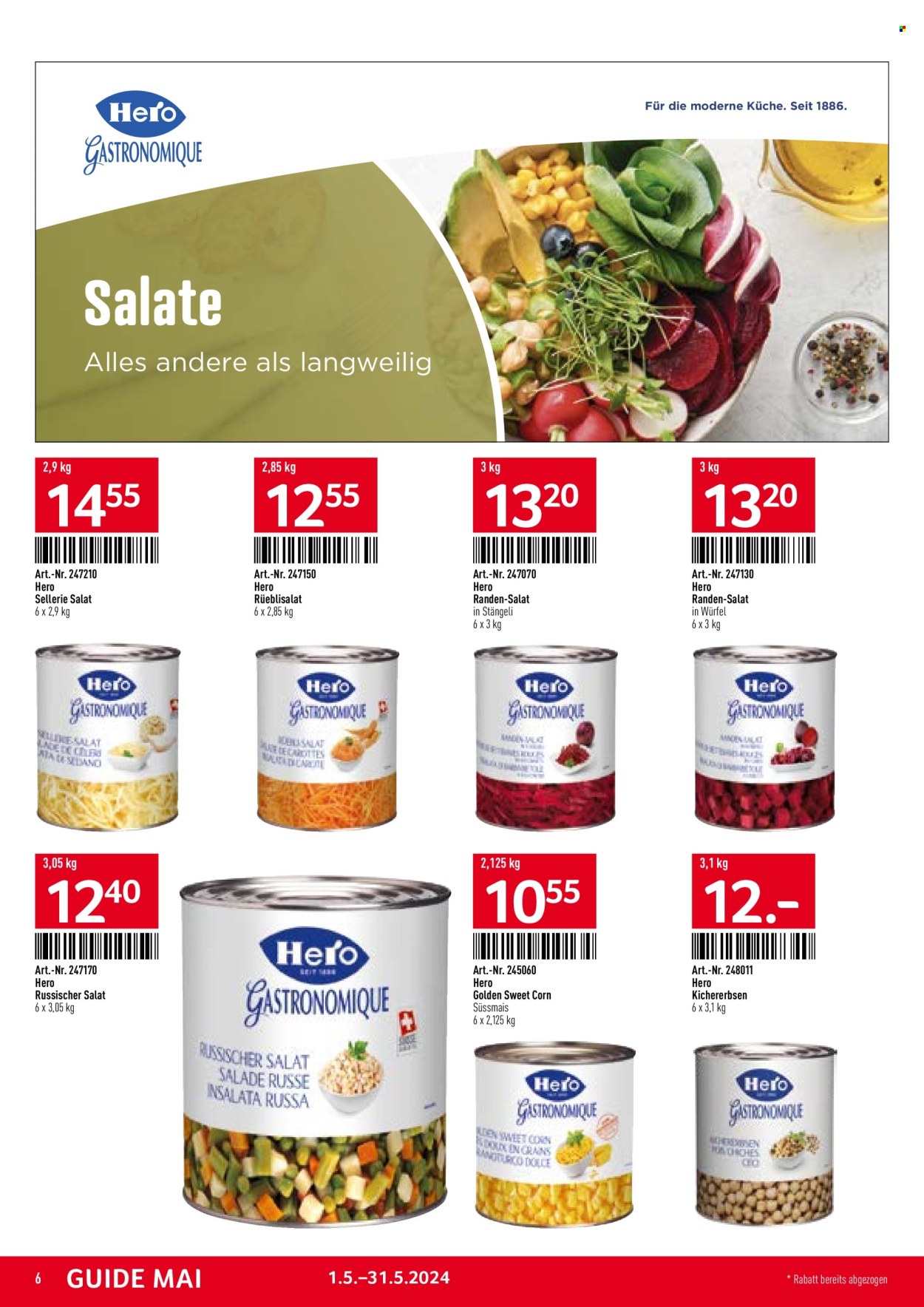 Catalogue TransGourmet - 1.5.2024 - 31.5.2024. Page 6.