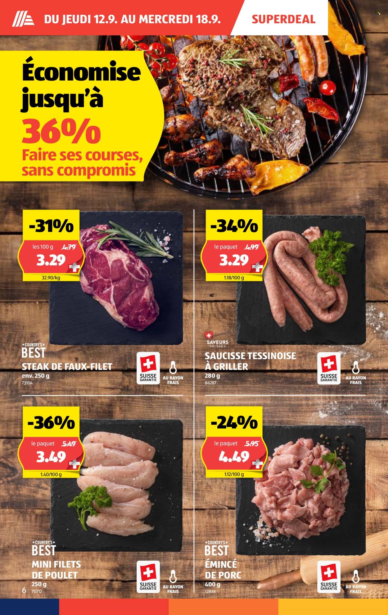 Catalogue Aldi - 12.9.2024 - 18.9.2024. Page 6.