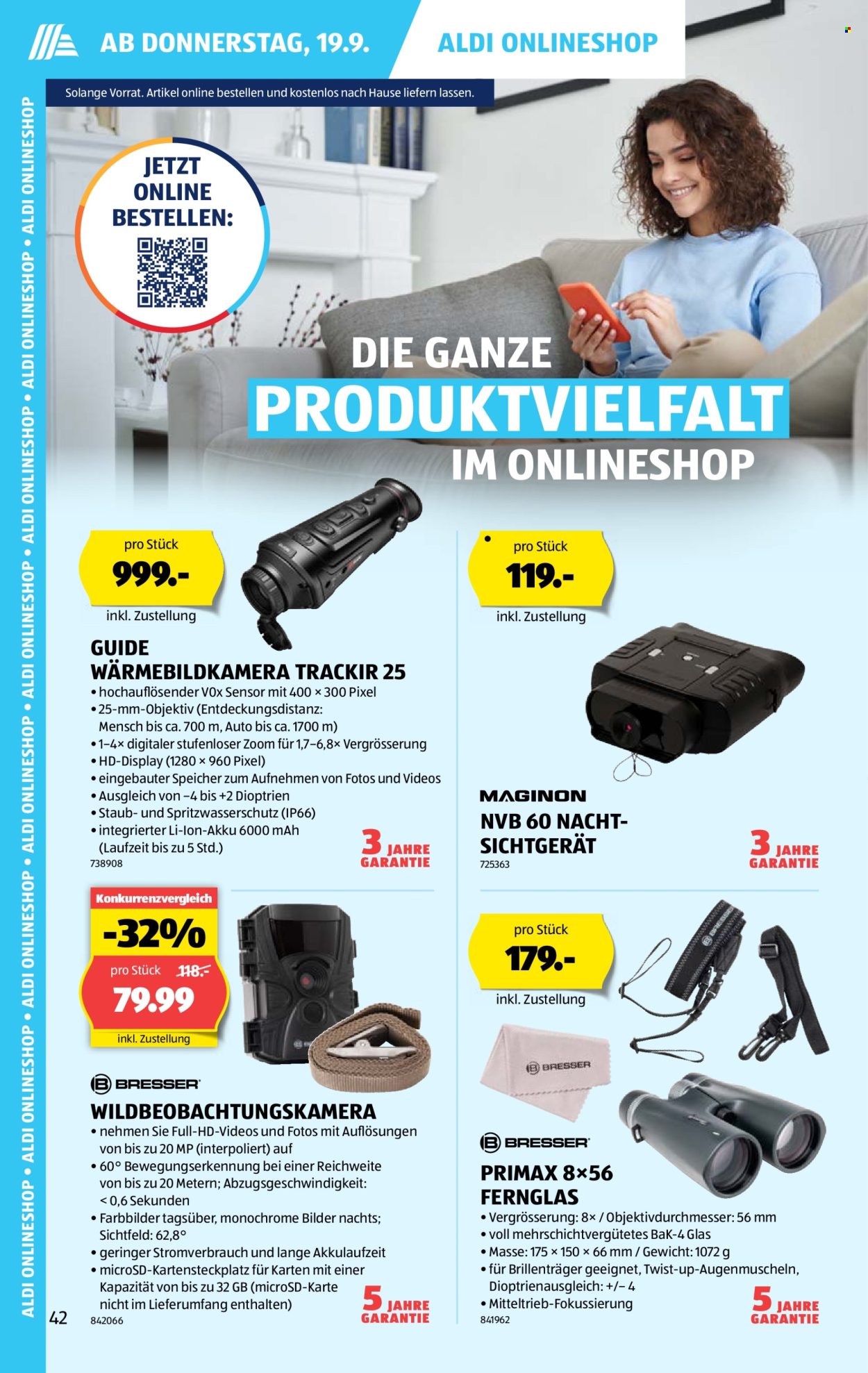 Catalogue Aldi - 19.9.2024 - 25.9.2024. Page 42.