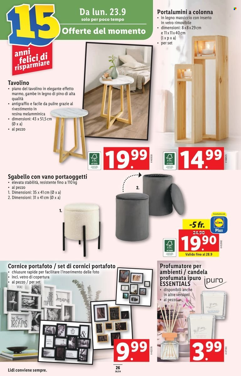 Catalogue Lidl - 19.9.2024 - 25.9.2024. Page 26.