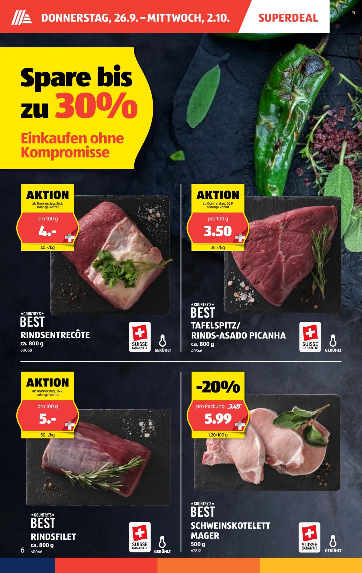 Catalogue Aldi - 26.9.2024 - 2.10.2024. Page 6.