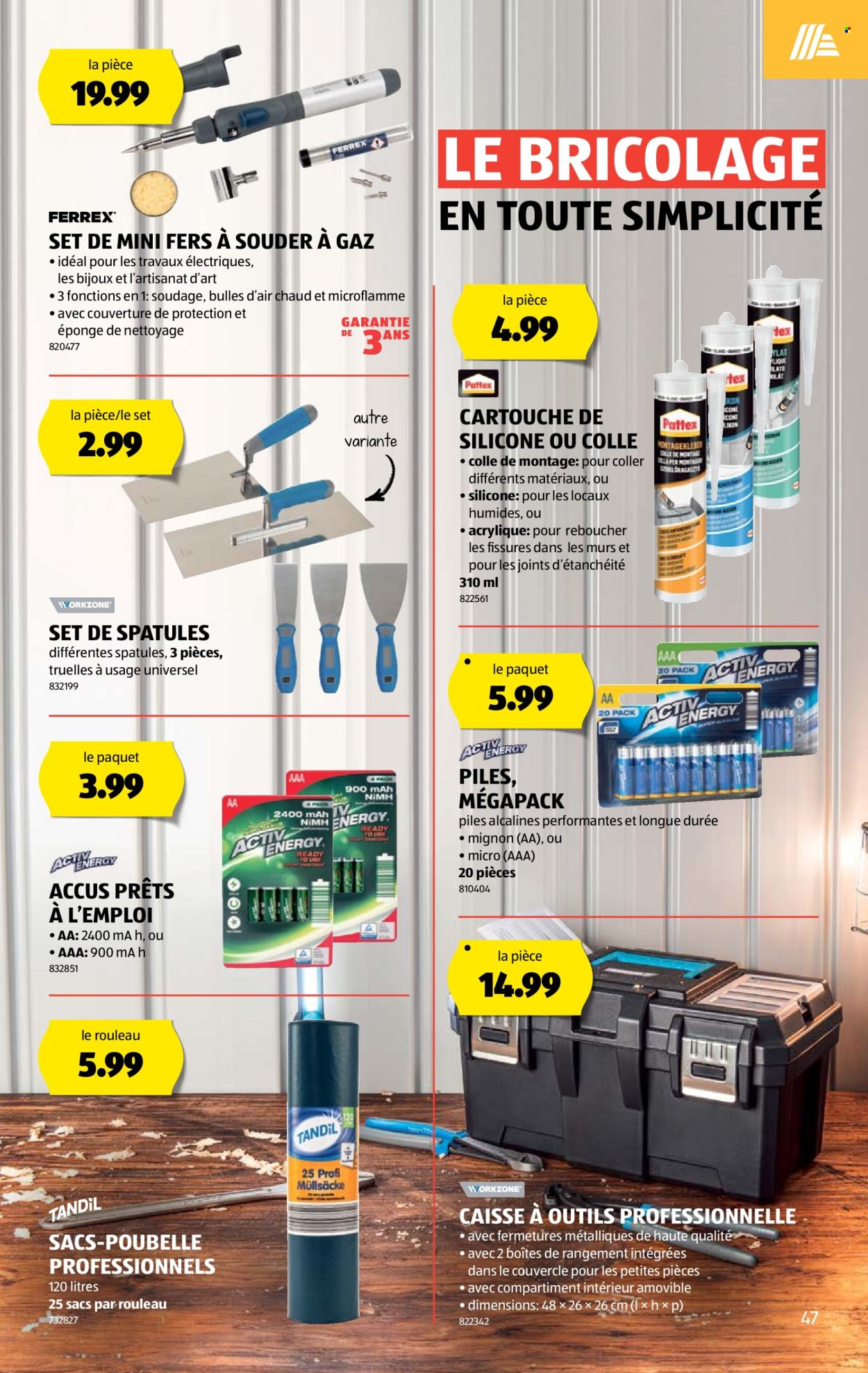 Catalogue Aldi - 26.9.2024 - 2.10.2024. Page 47.