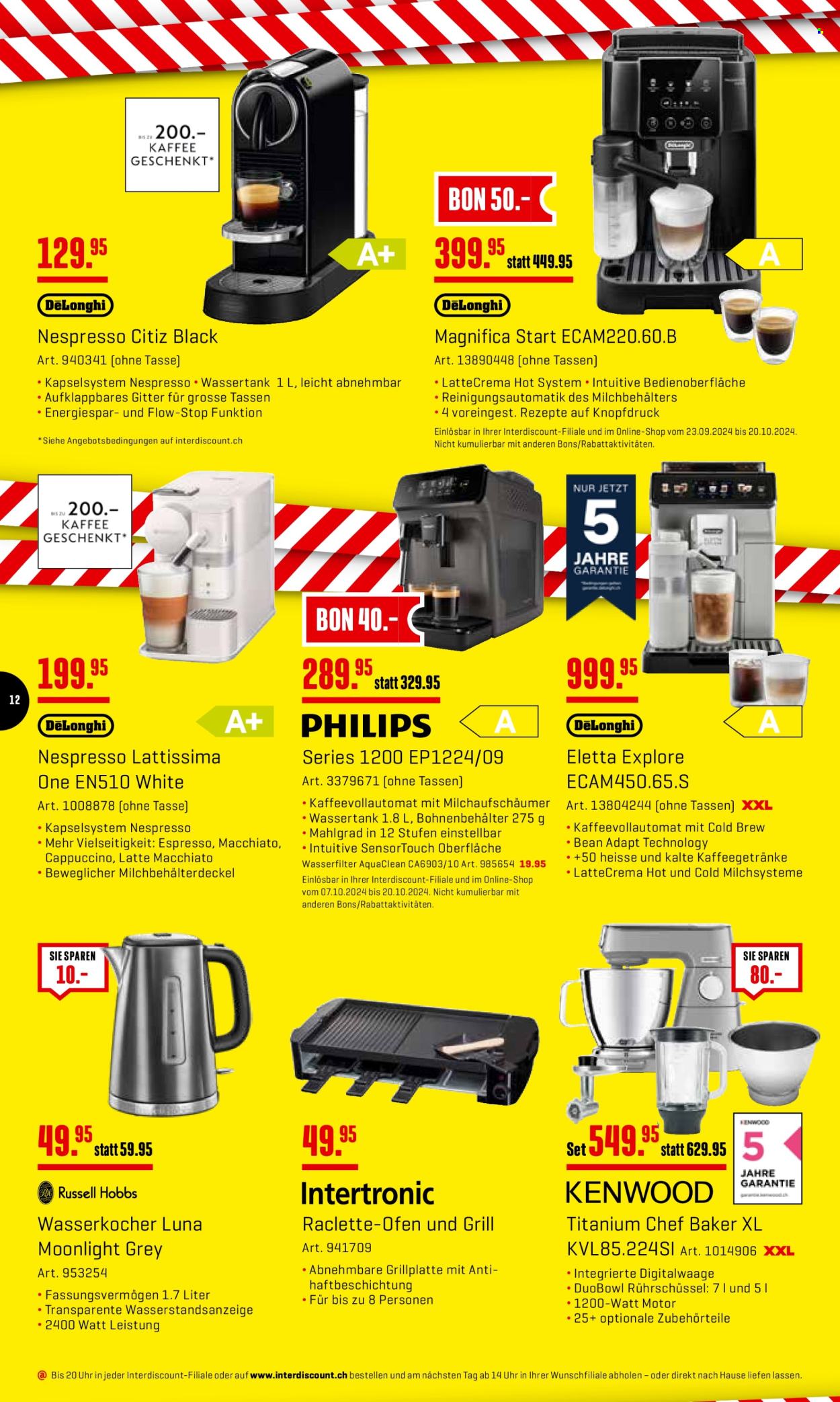 Catalogue Interdiscount - 7.10.2024 - 20.10.2024. Page 12.