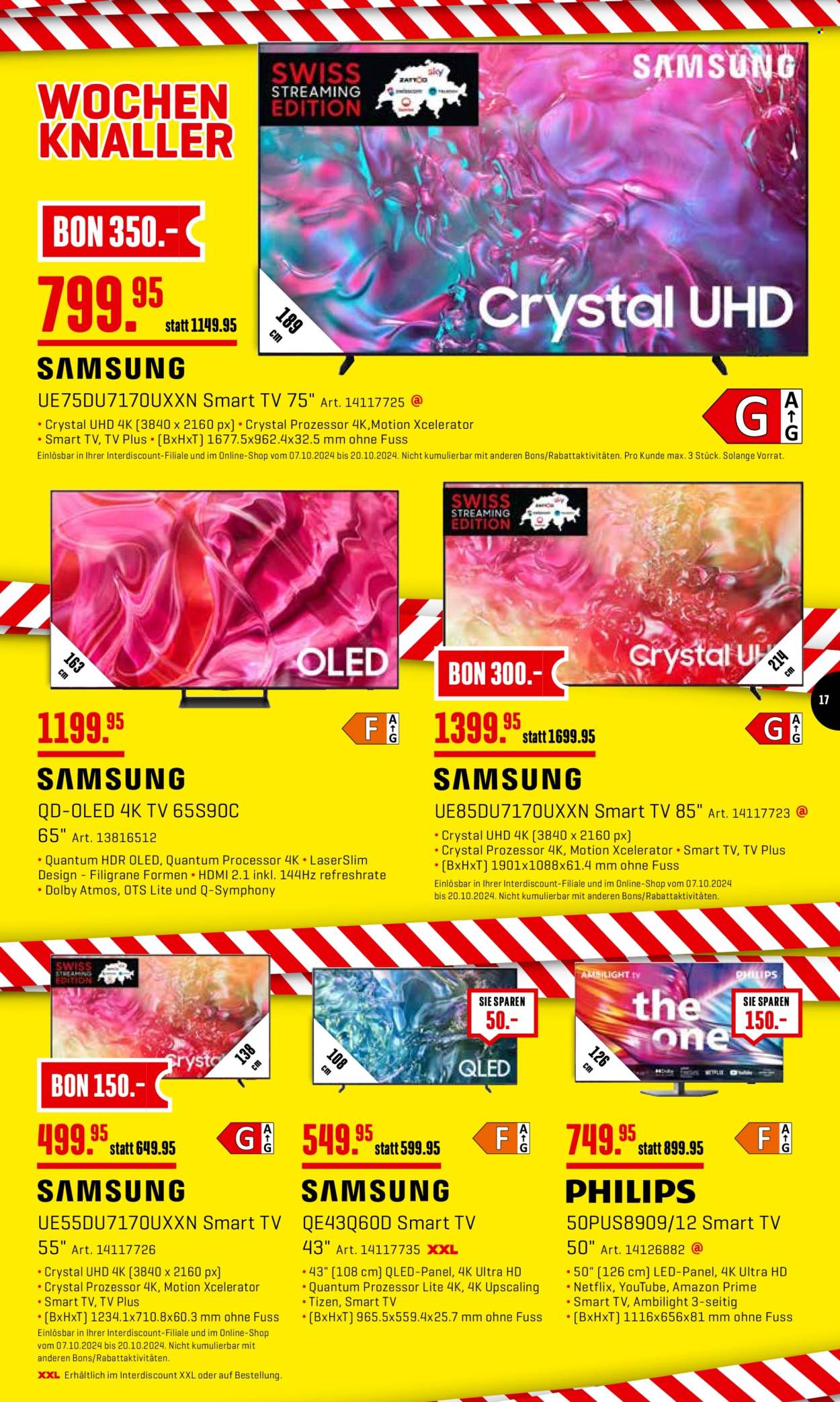 Catalogue Interdiscount - 7.10.2024 - 20.10.2024. Page 17.