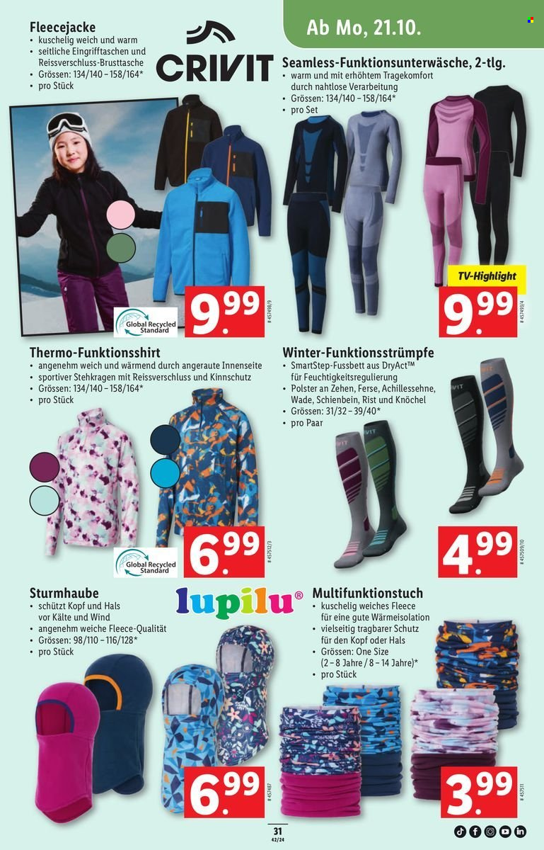 Catalogue Lidl - 17.10.2024 - 23.10.2024. Page 31.