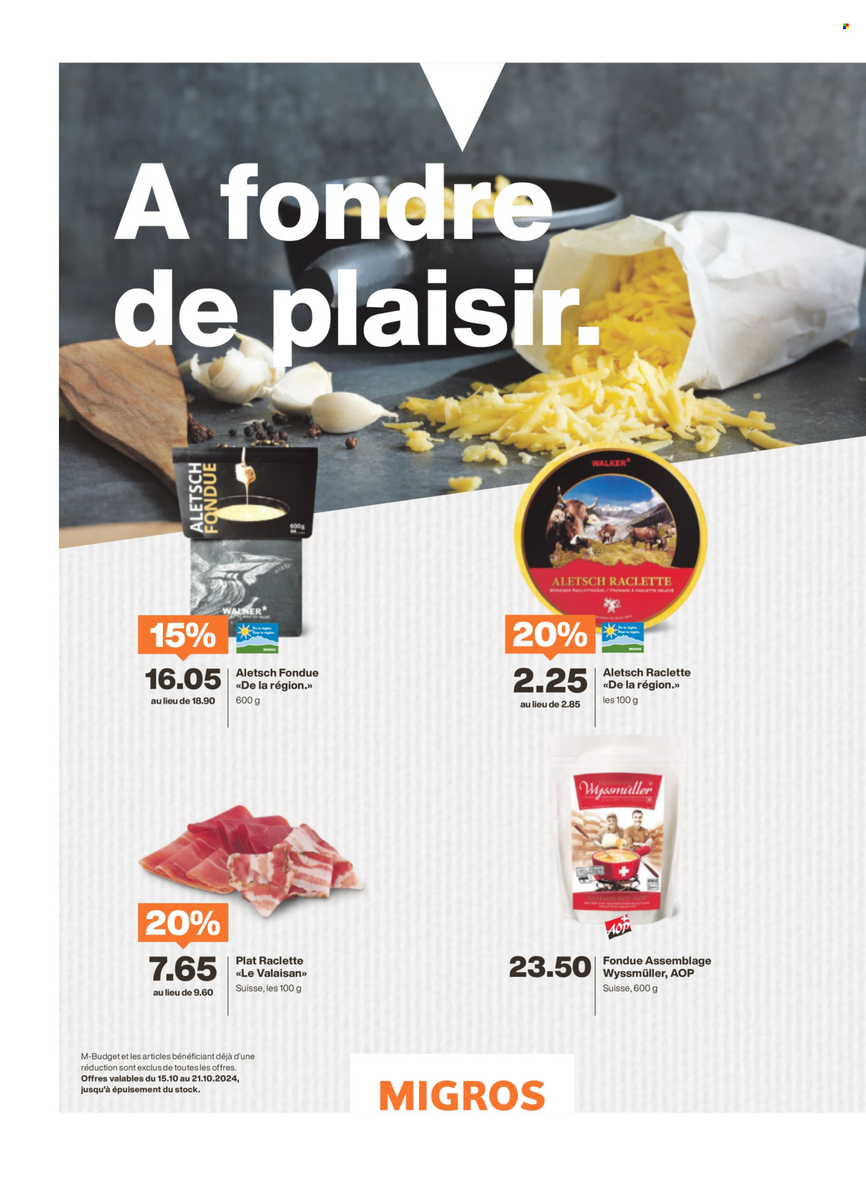 Catalogue Migros - 14.10.2024 - 20.10.2024. Page 44.