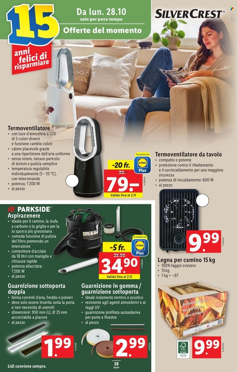 Catalogue Lidl - 24.10.2024 - 30.10.2024. Page 28.