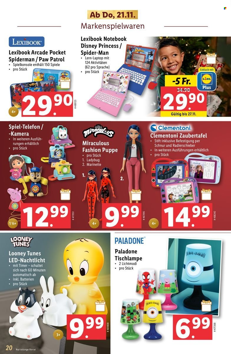 Catalogue Lidl - 31.10.2024 - 31.12.2024. Page 20.