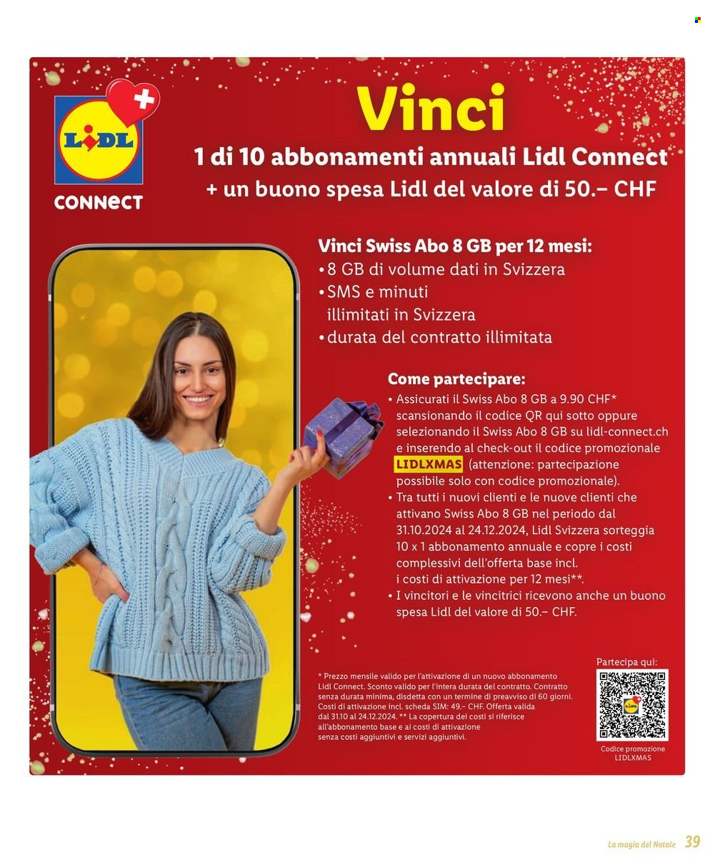 Catalogue Lidl - 31.10.2024 - 31.12.2024. Page 39.