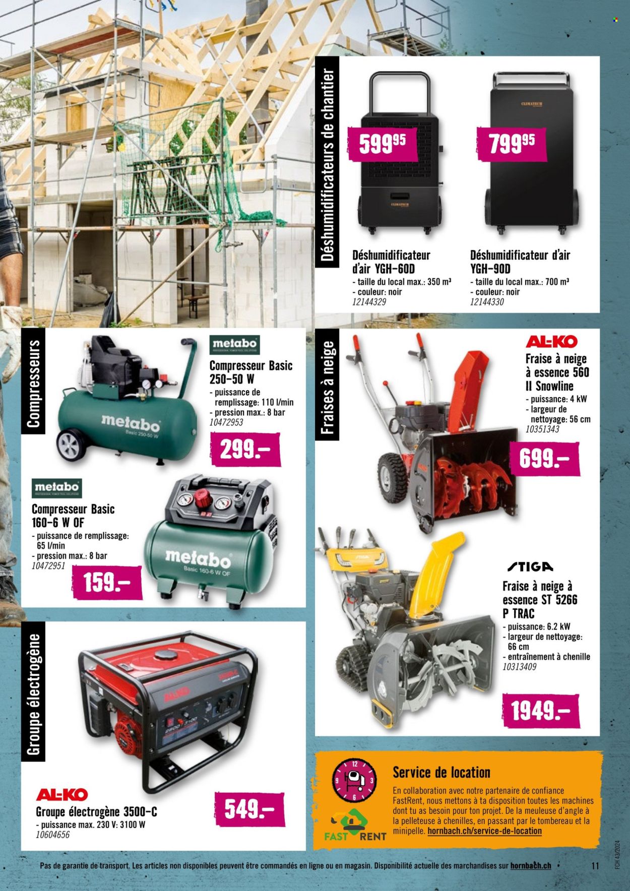 Catalogue Hornbach - 22.10.2024 - 18.11.2024. Page 11.