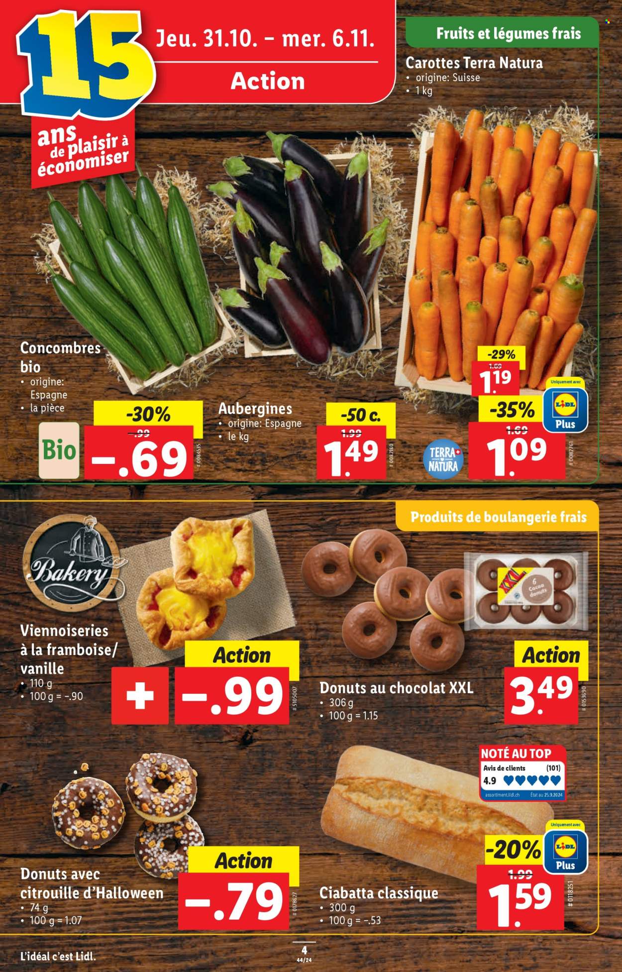 Catalogue Lidl - 31.10.2024 - 6.11.2024. Page 4.