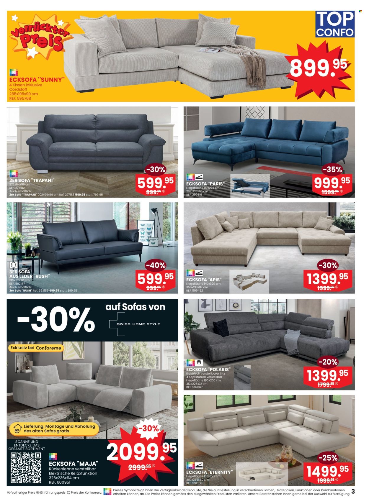 Catalogue Conforama - 12.11.2024 - 23.11.2024. Page 3.