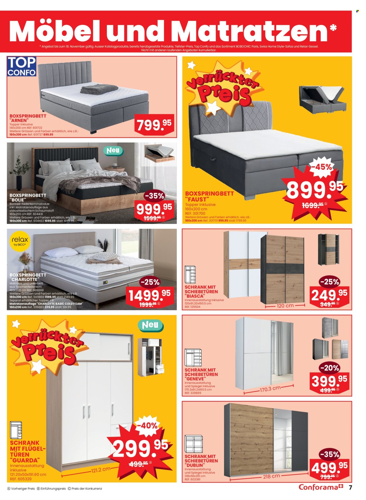 Catalogue Conforama - 12.11.2024 - 23.11.2024. Page 7.