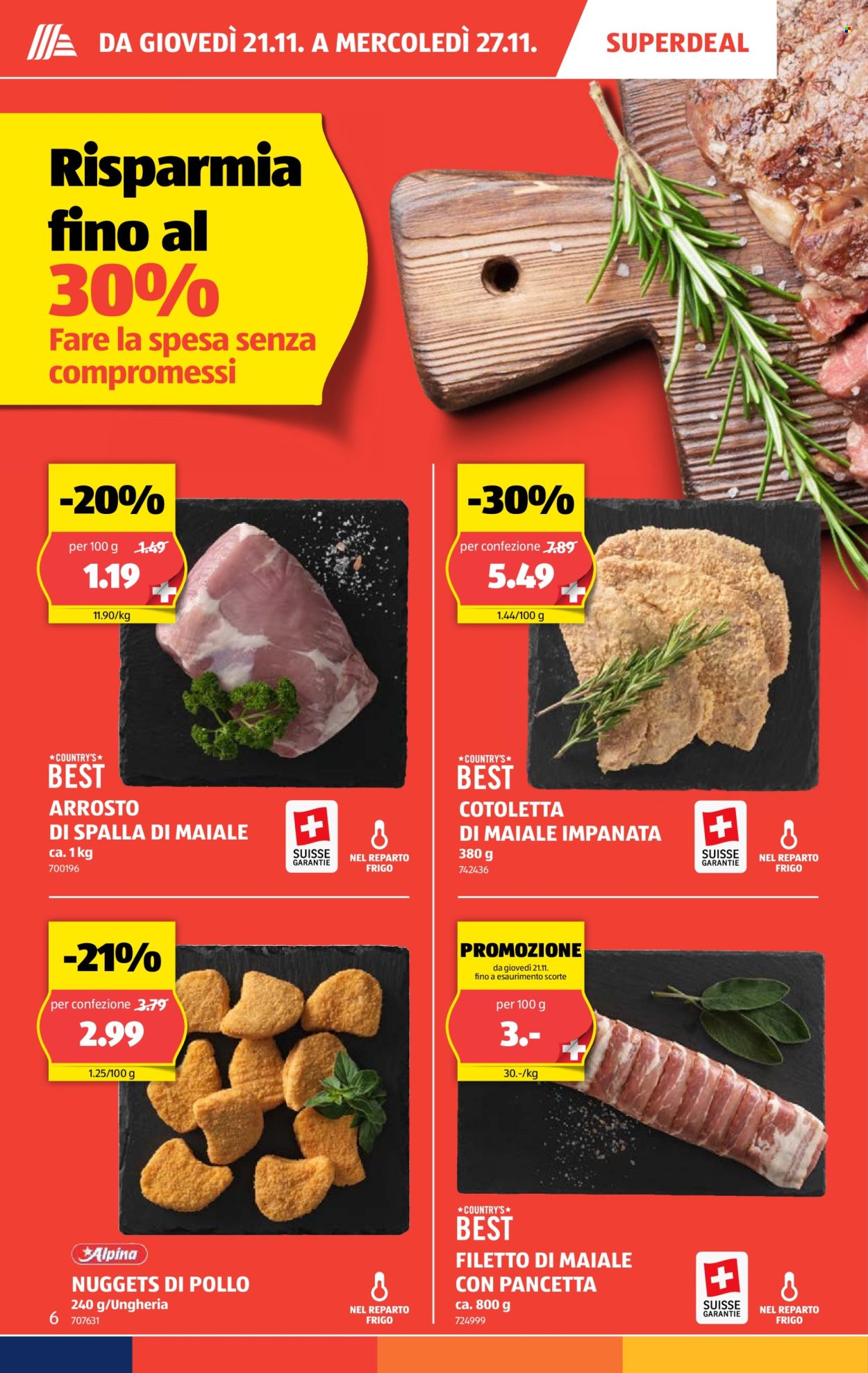 Catalogue Aldi - 21.11.2024 - 27.11.2024. Page 6.