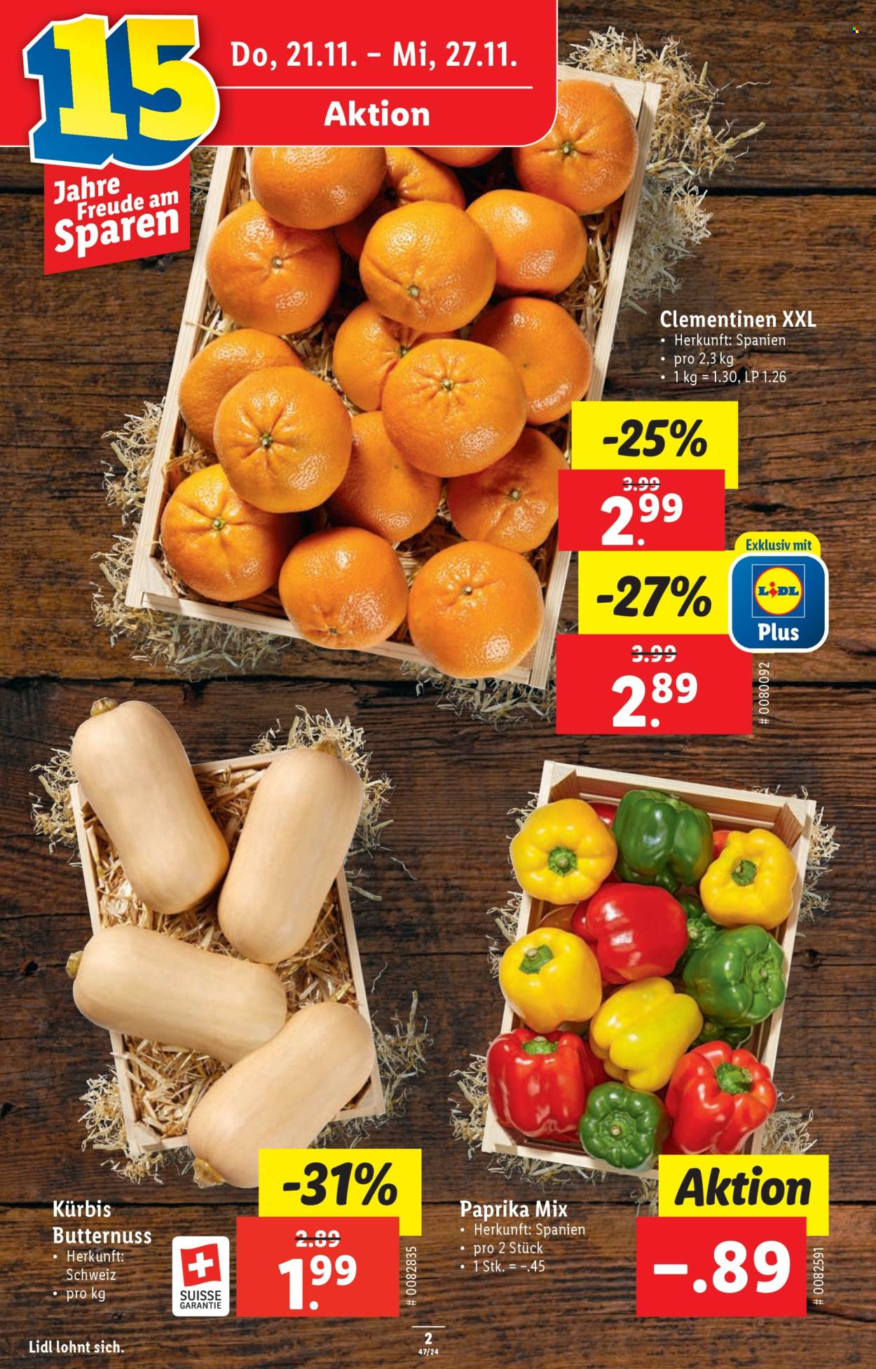 Catalogue Lidl - 21.11.2024 - 27.11.2024. Page 2.