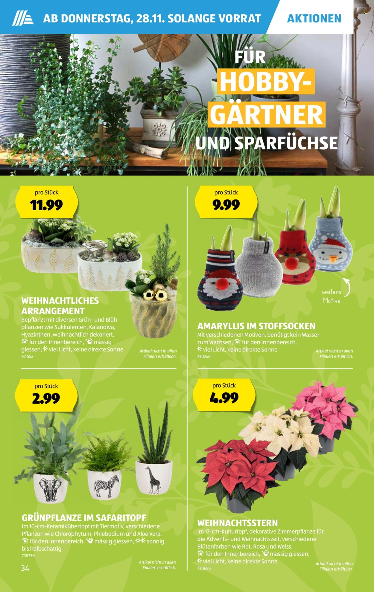 Catalogue Aldi - 28.11.2024 - 4.12.2024. Page 34.