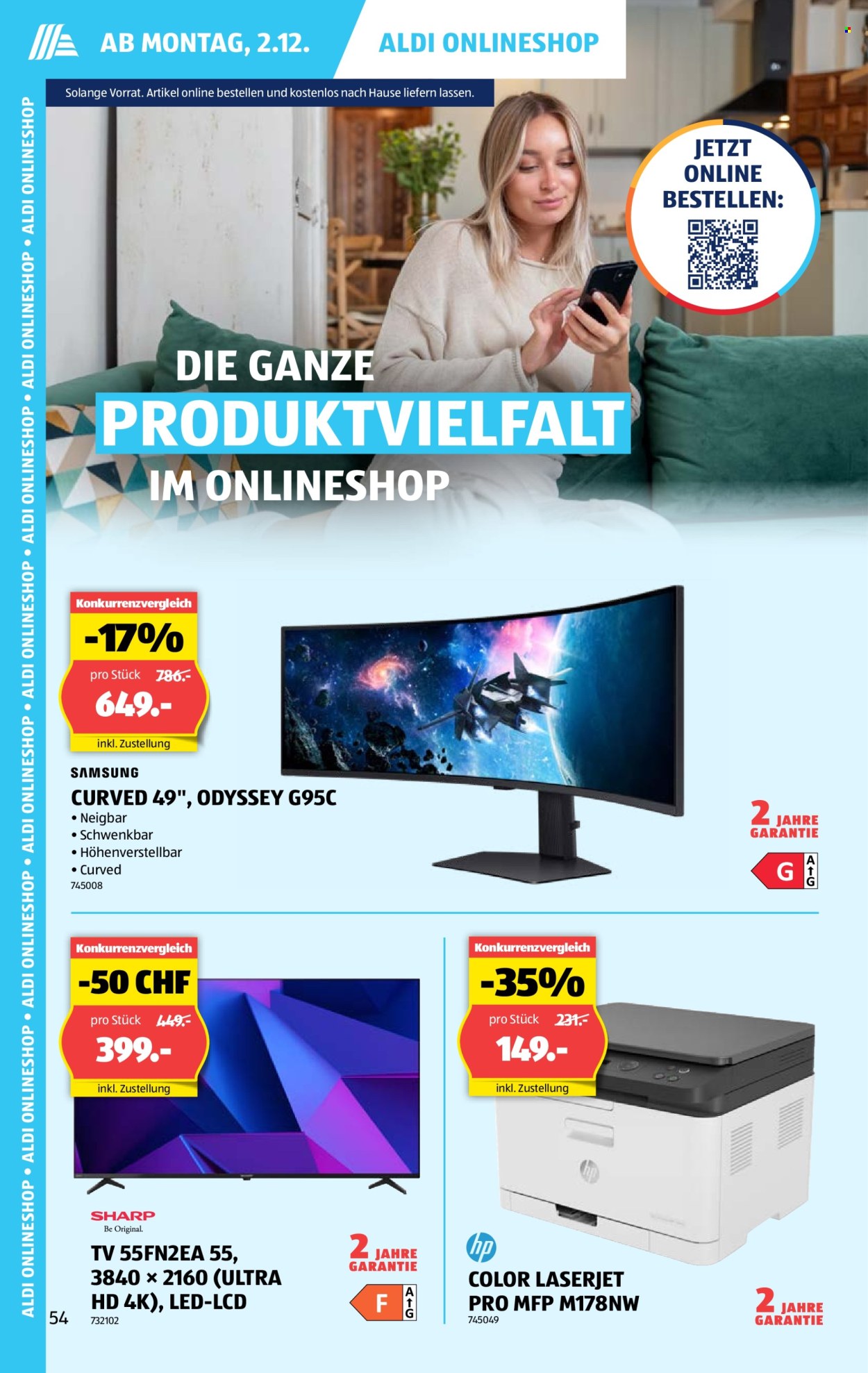 Catalogue Aldi - 28.11.2024 - 4.12.2024. Page 54.