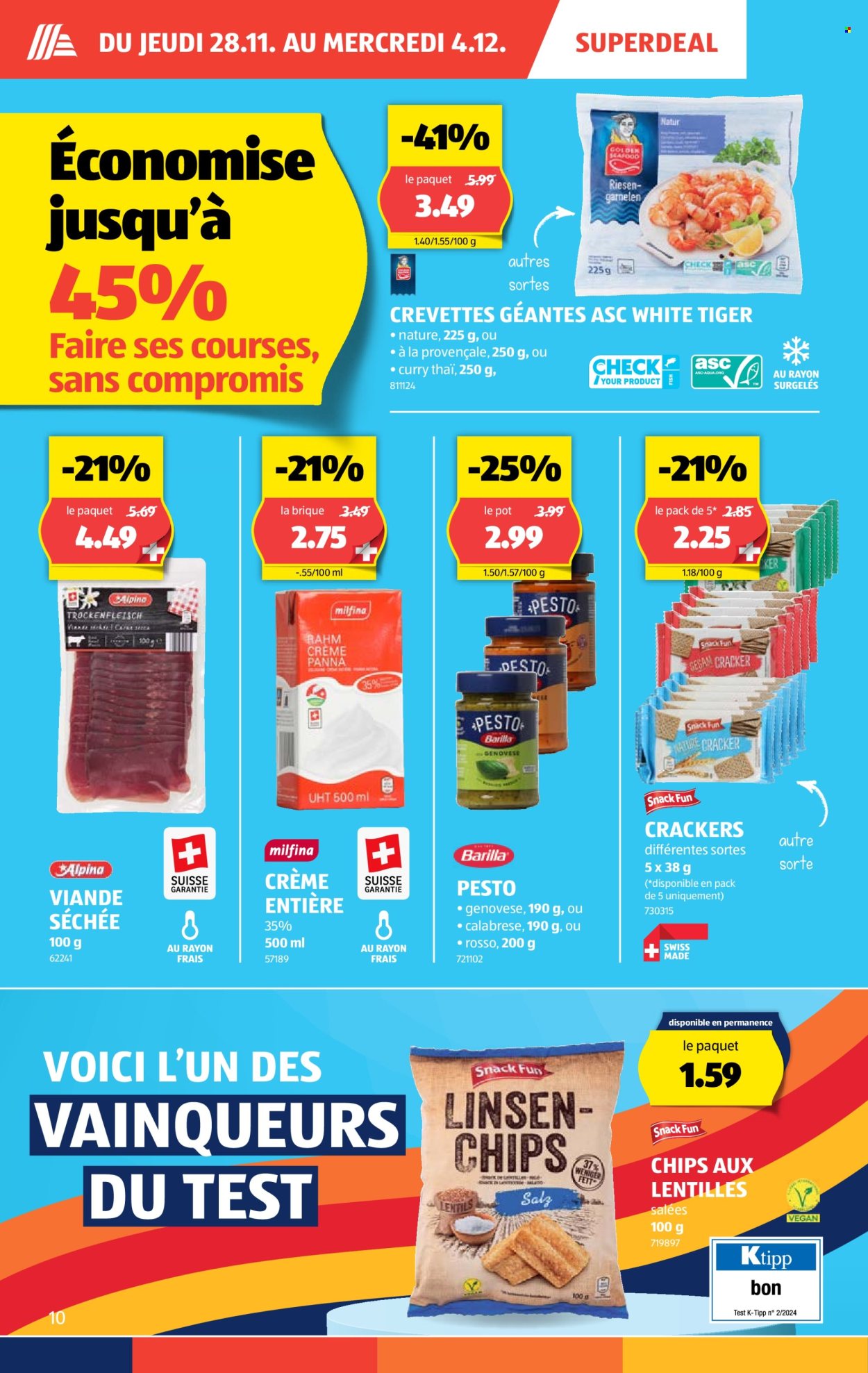 Catalogue Aldi - 28.11.2024 - 4.12.2024. Page 10.