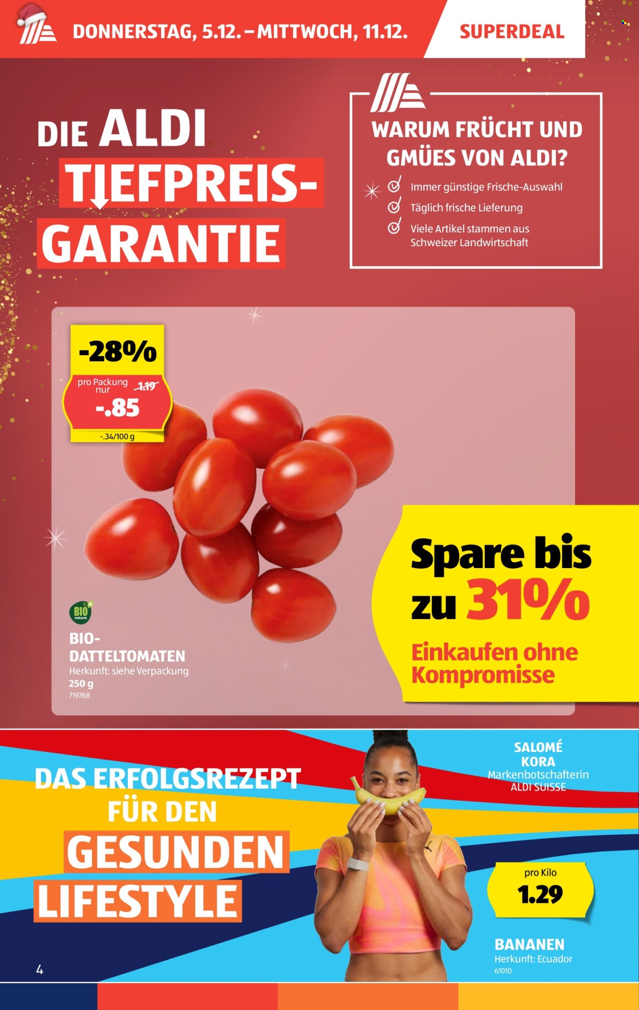 Catalogue Aldi - 5.12.2024 - 12.12.2024. Page 4.