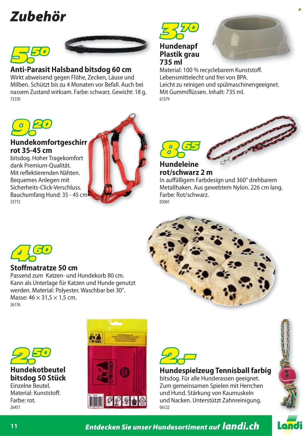 Catalogue Landi. Page 11. Page 11