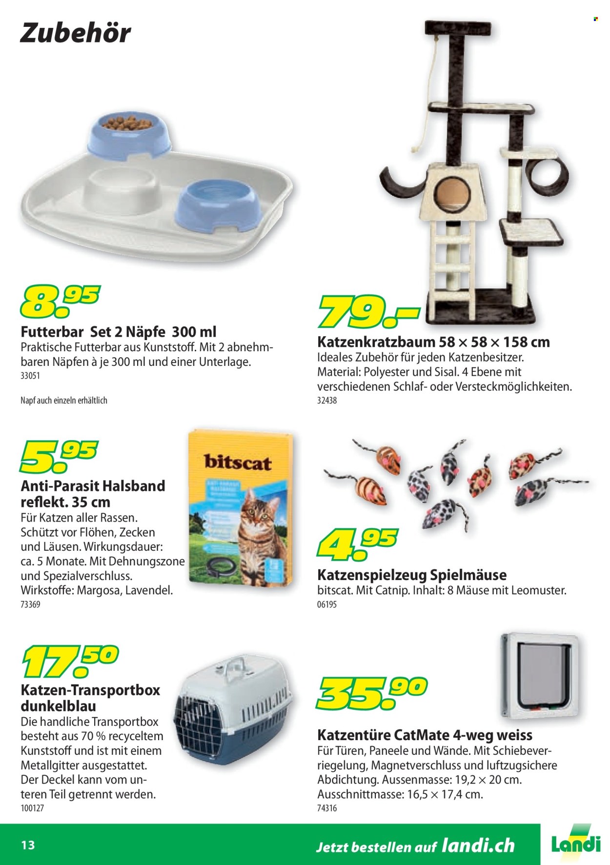 Catalogue Landi. Page 13. Page 13