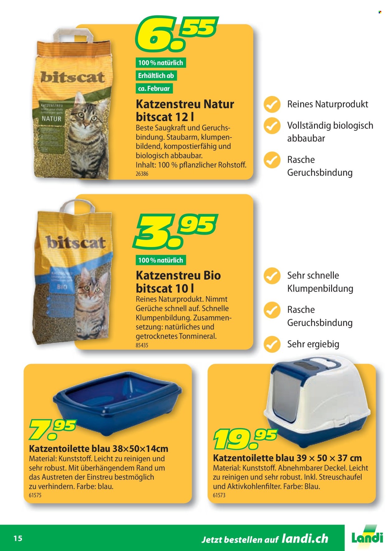 Catalogue Landi. Page 15. Page 15