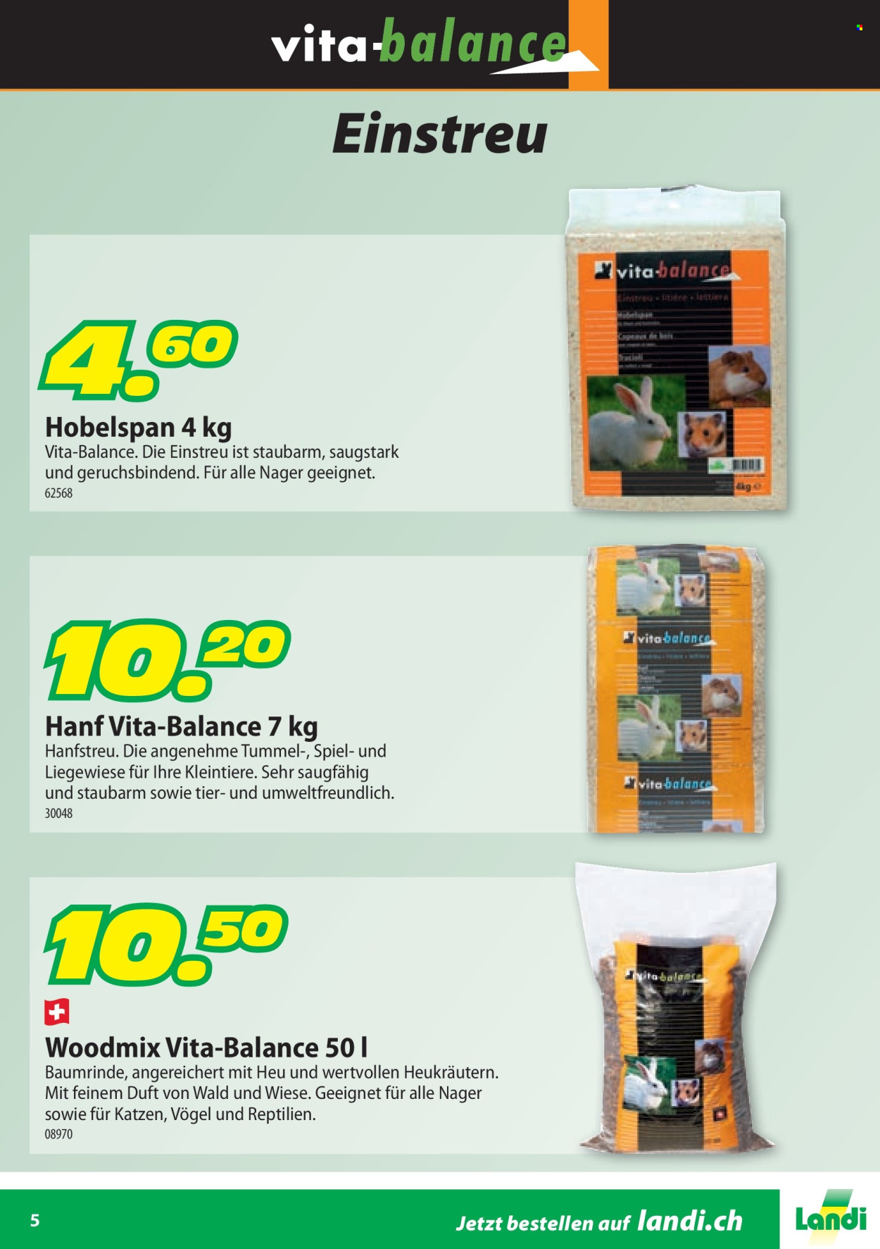 Catalogue Landi. Page 5. Page 5