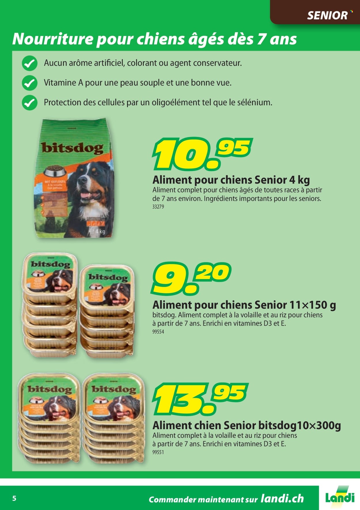 Catalogue Landi. Page 5.