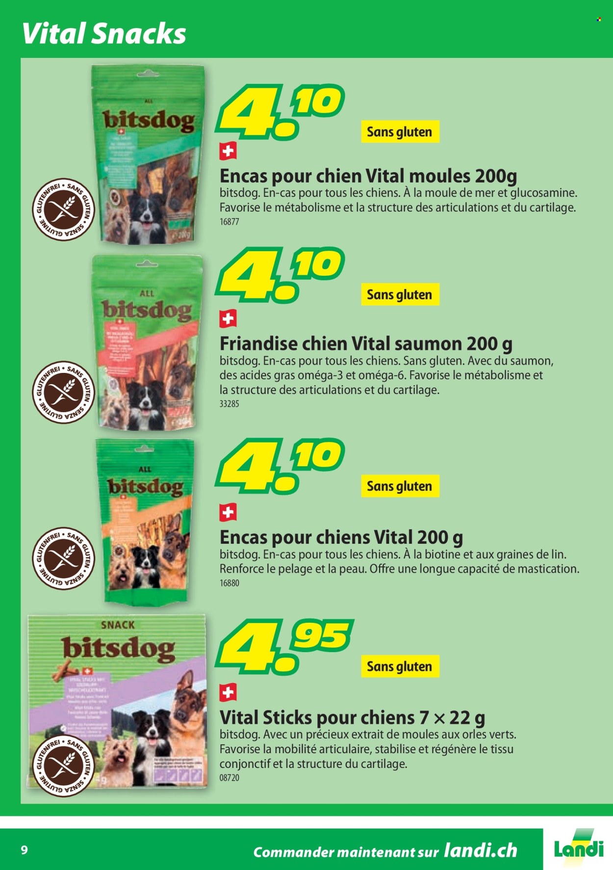 Catalogue Landi. Page 9.