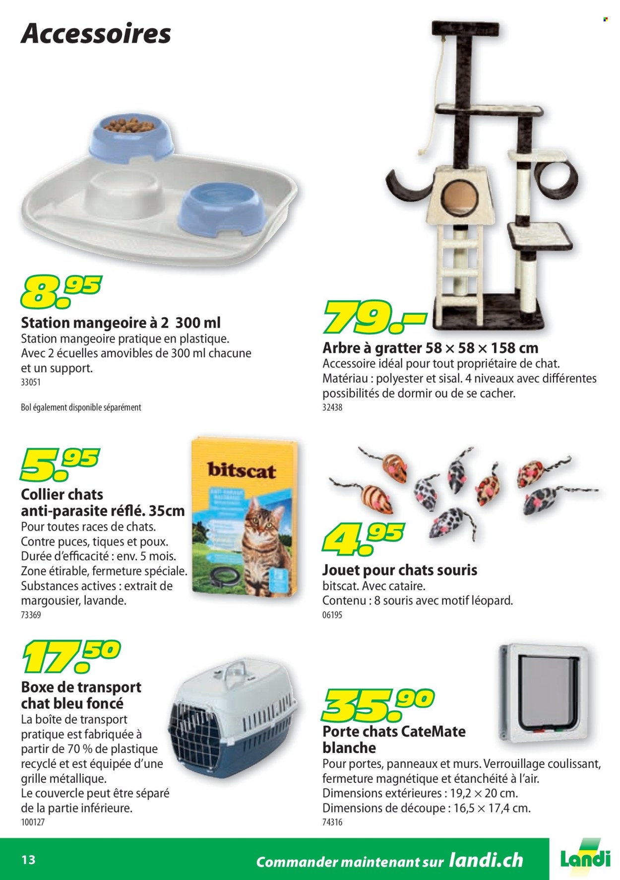 Catalogue Landi. Page 13. Page 13