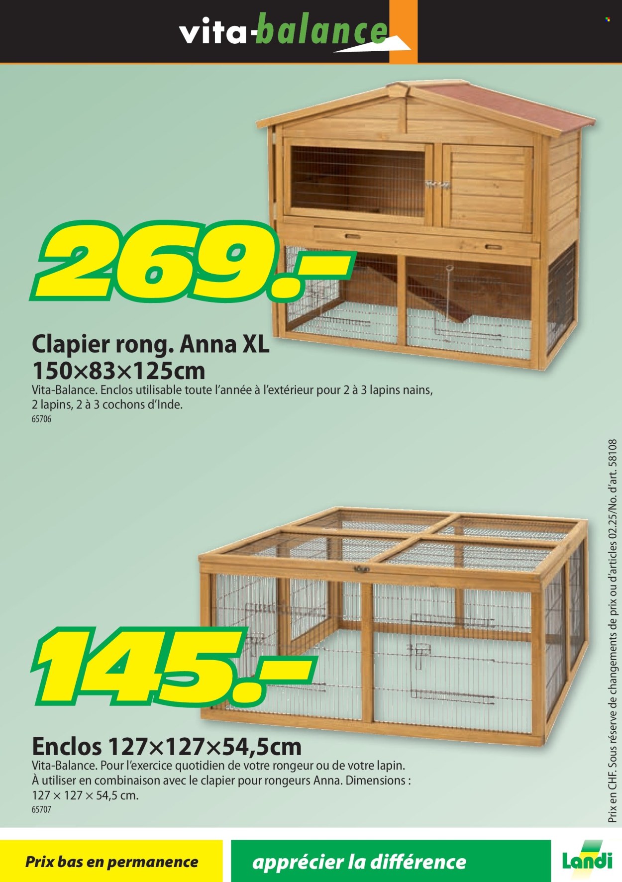 Catalogue Landi. Page 8.