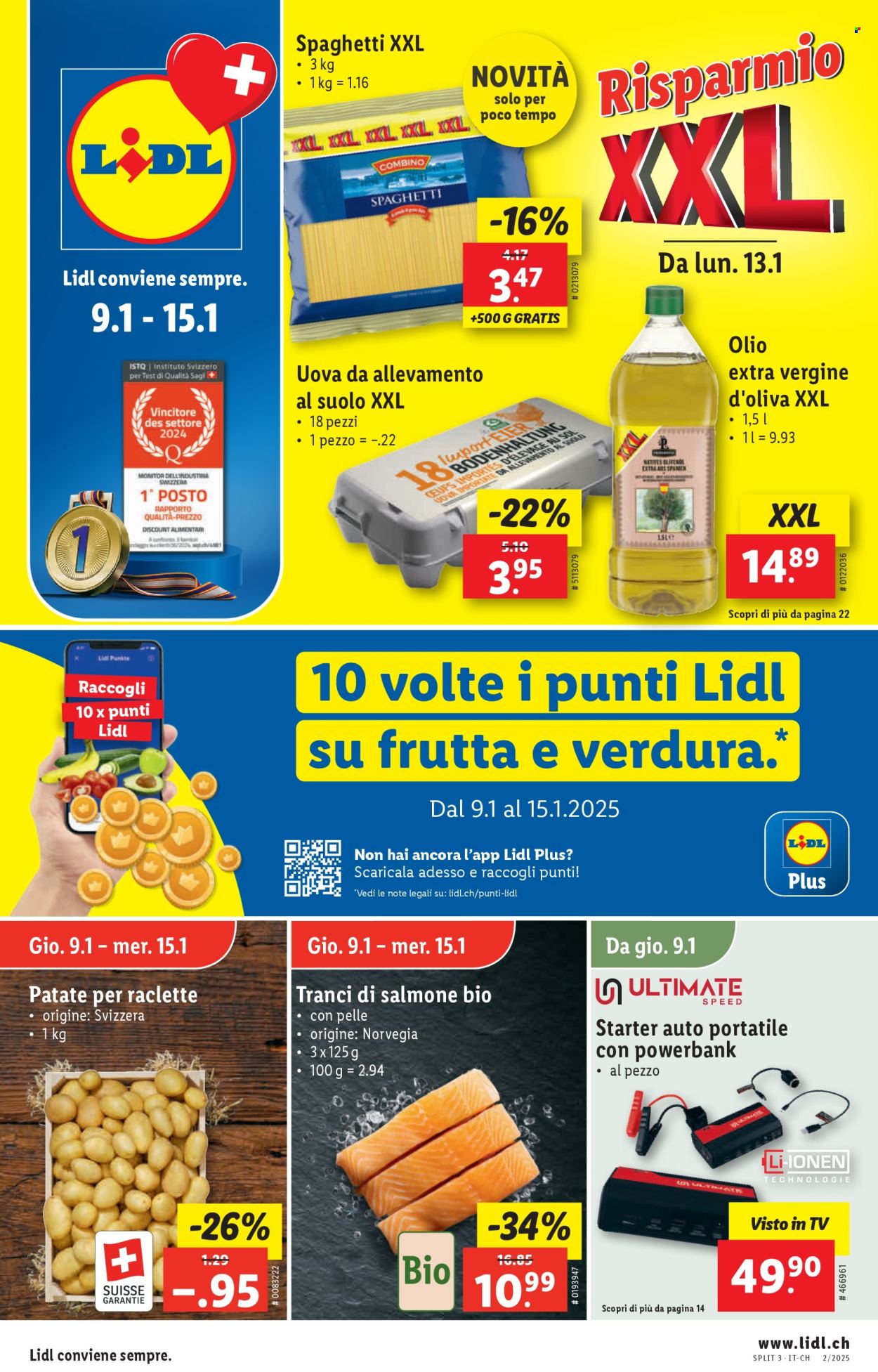 Catalogue Lidl - 9.1.2025 - 15.1.2025. Page 1.